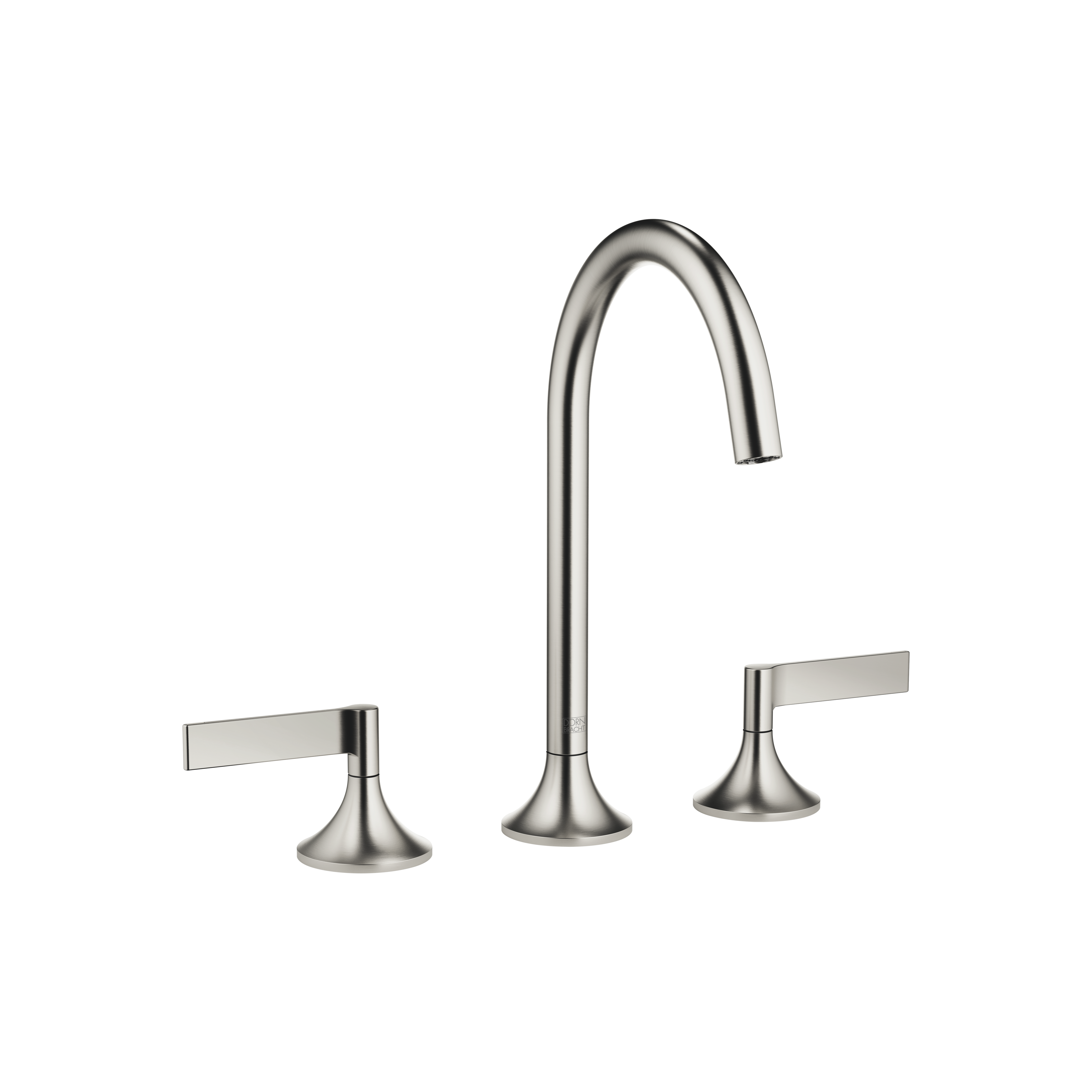 DornBracht VAIA Three-hole lavatory mixer with drain - Brushed Platinum