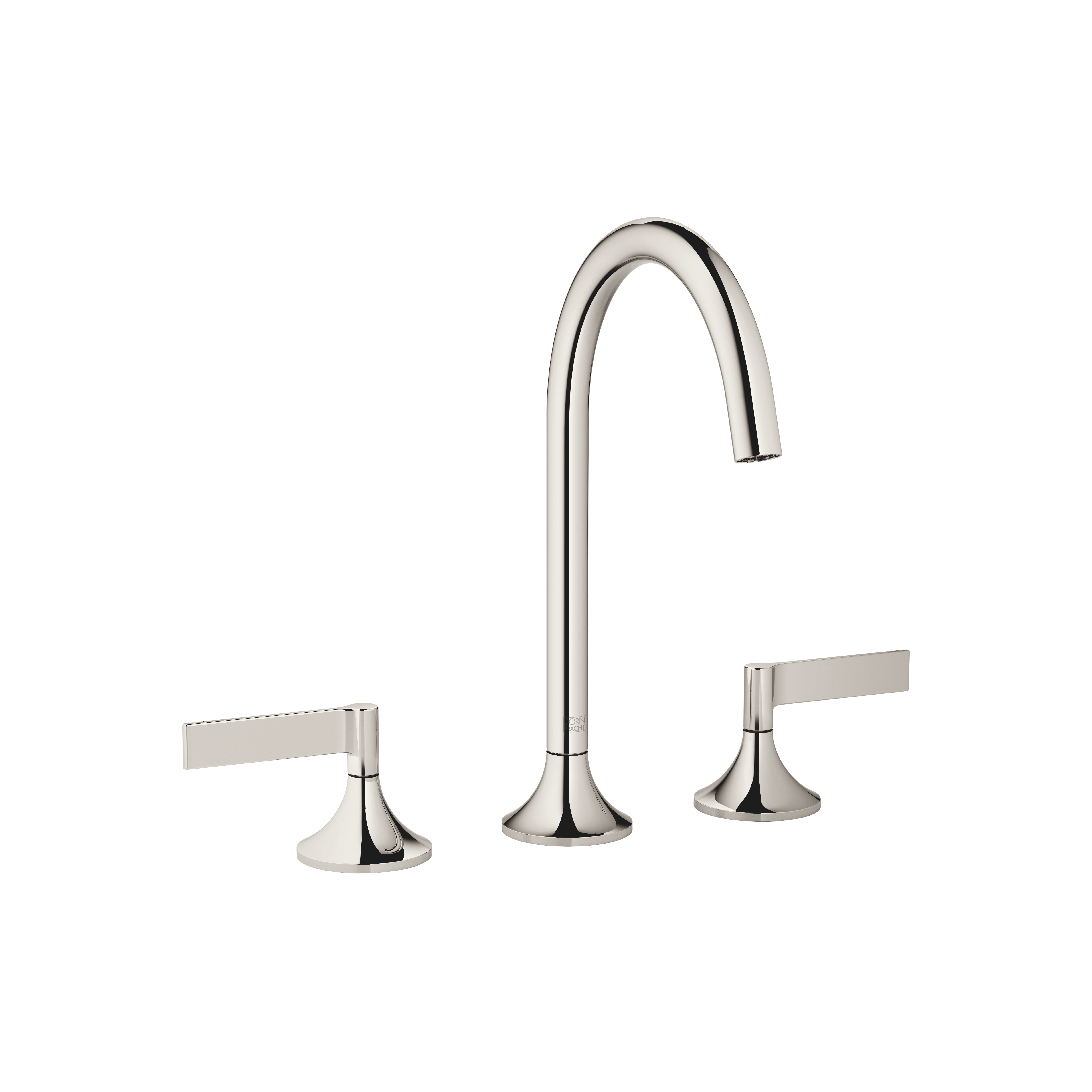 DornBracht VAIA Three-hole lavatory mixer with drain - Platinum