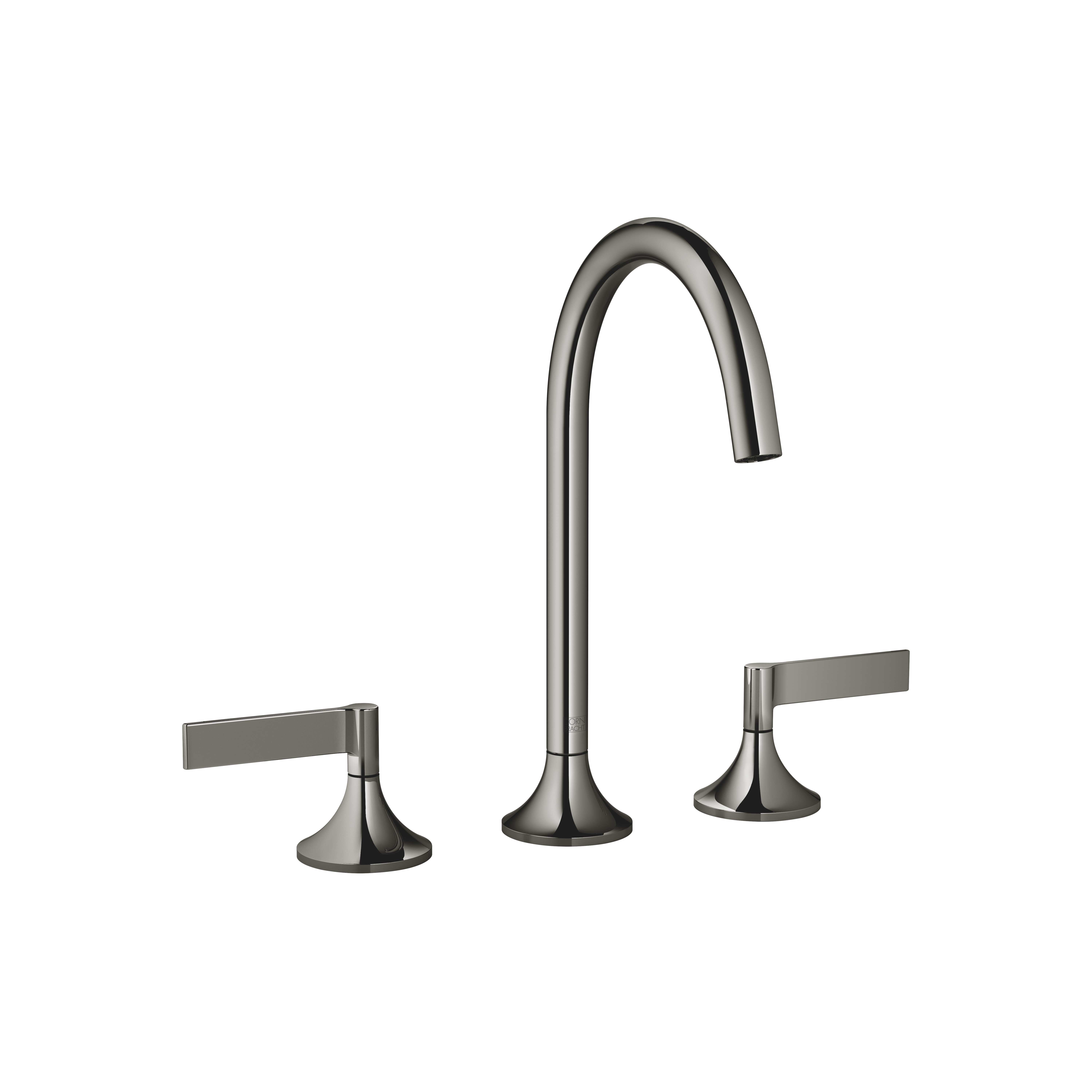 DornBracht VAIA Three-hole lavatory mixer with drain - Dark Chrome