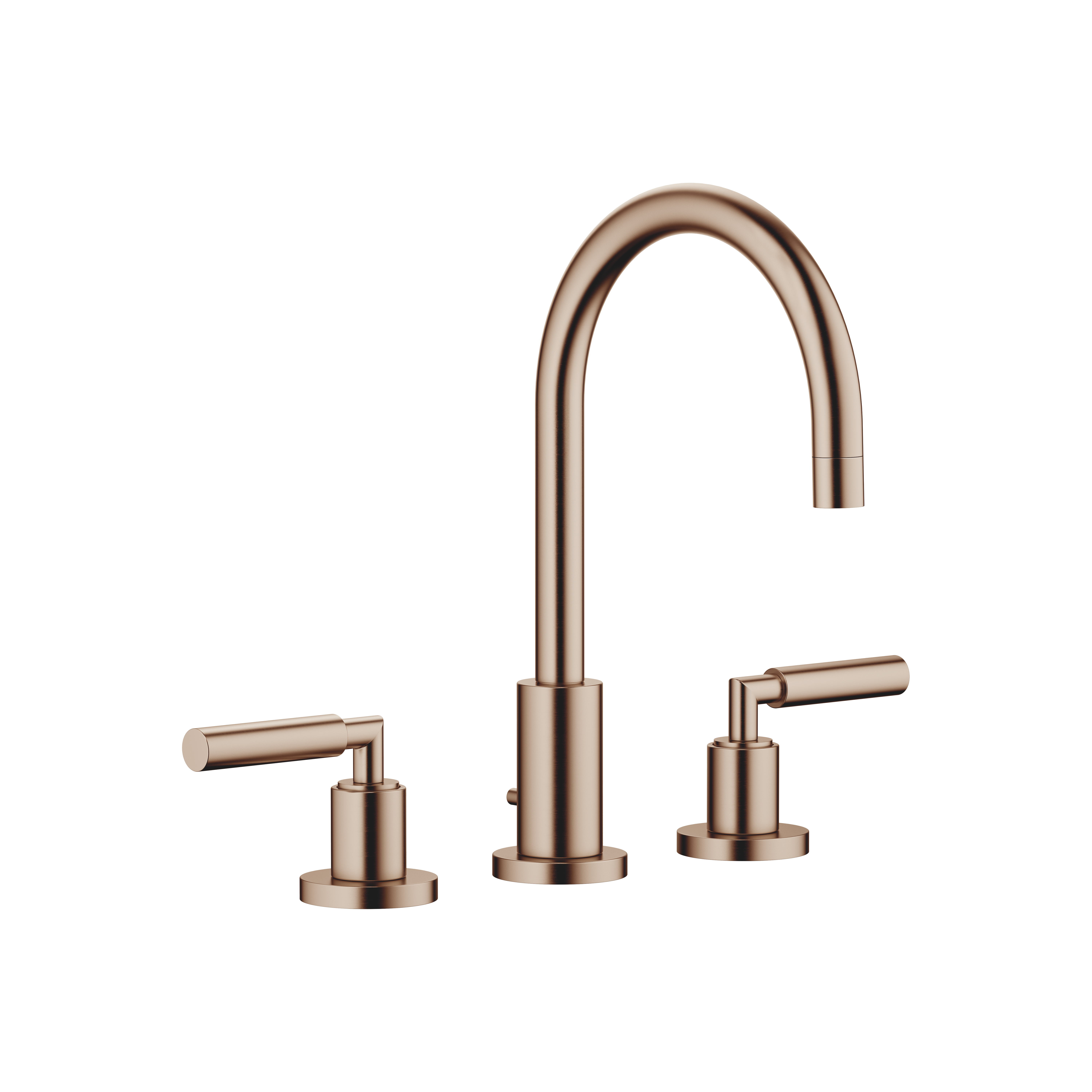 DornBracht TARA Three-hole lavatory mixer with drain - Brushed Bronze