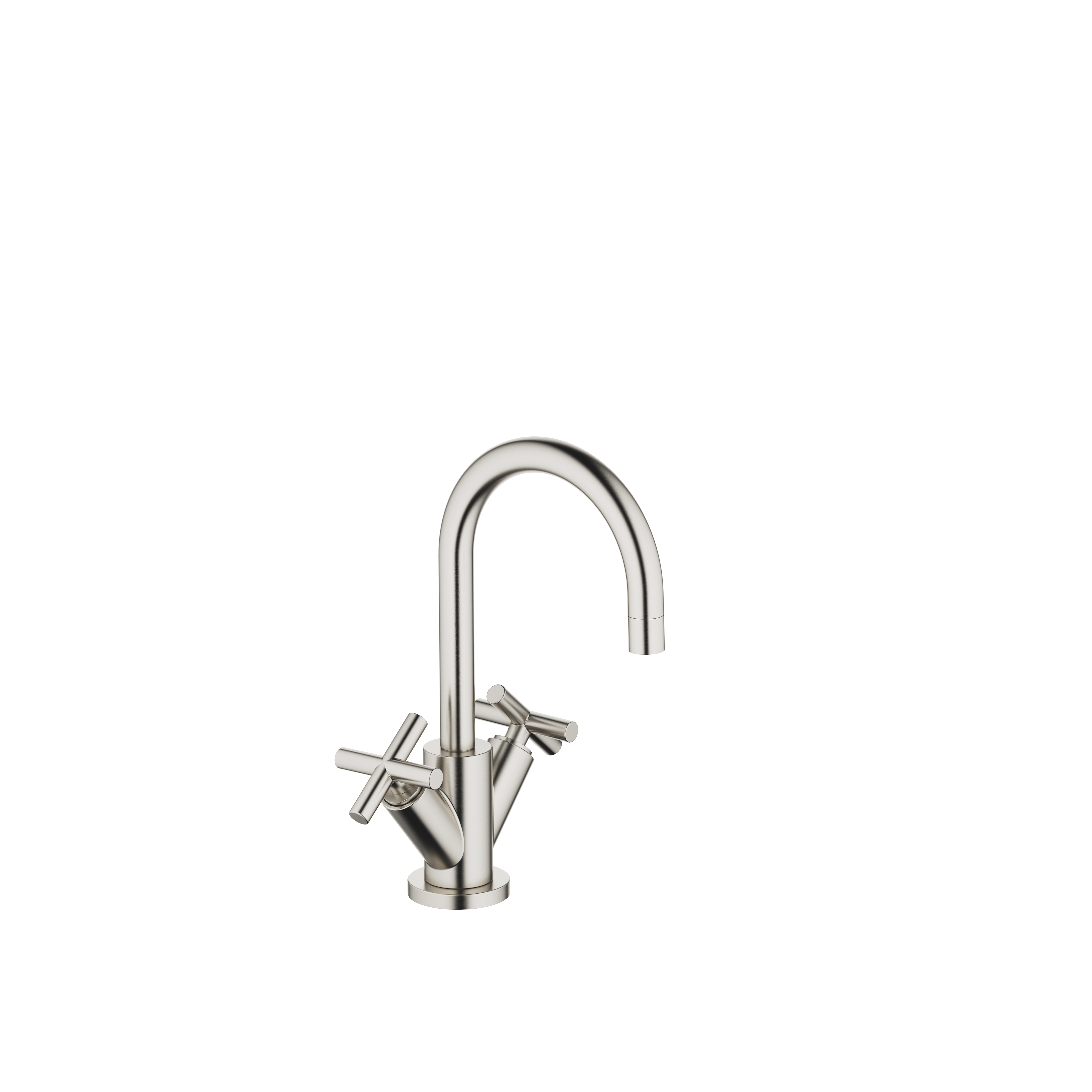 DornBracht TARA Single-hole lavatory mixer with drain - Brushed Platinum