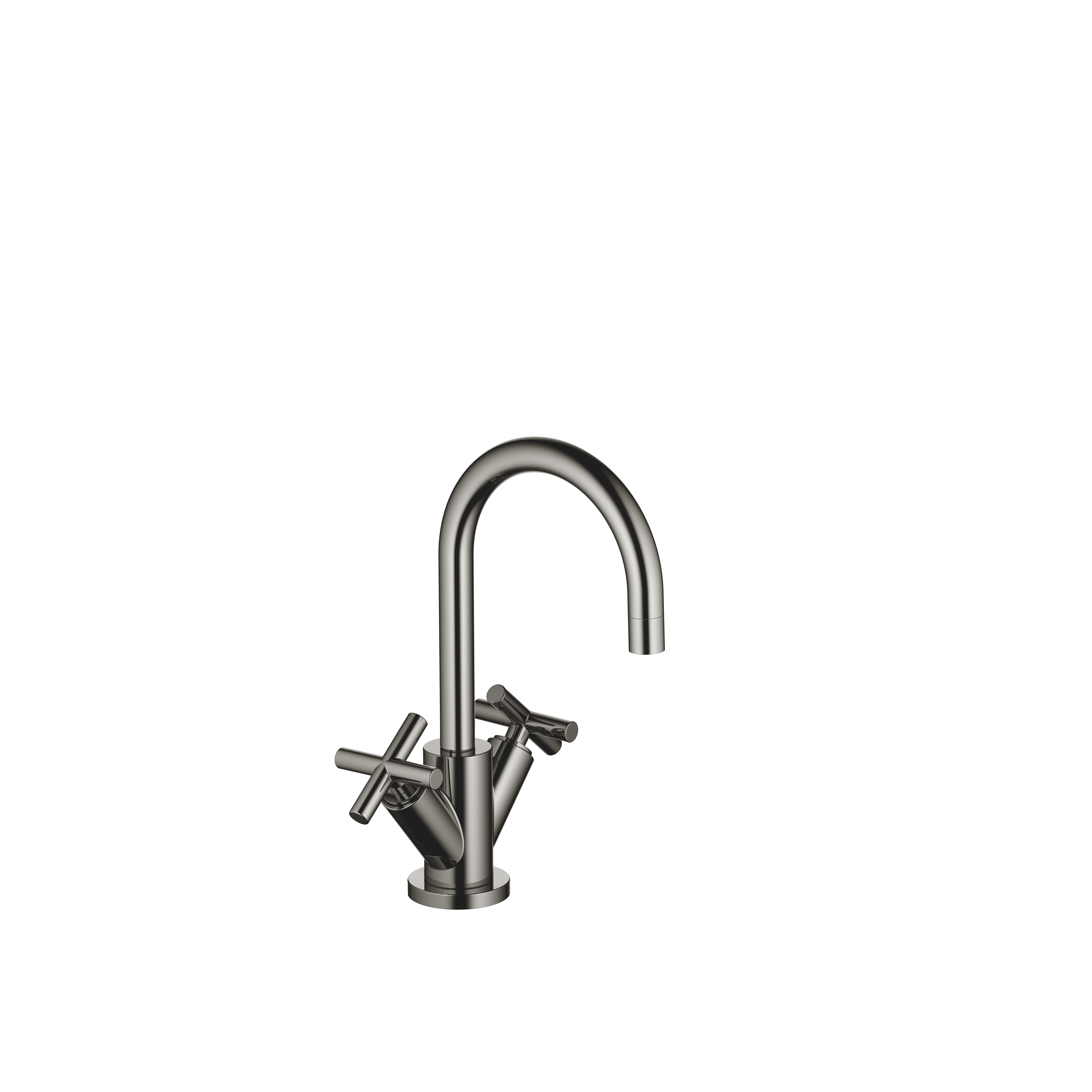 DornBracht TARA Single-hole lavatory mixer with drain - Dark Chrome