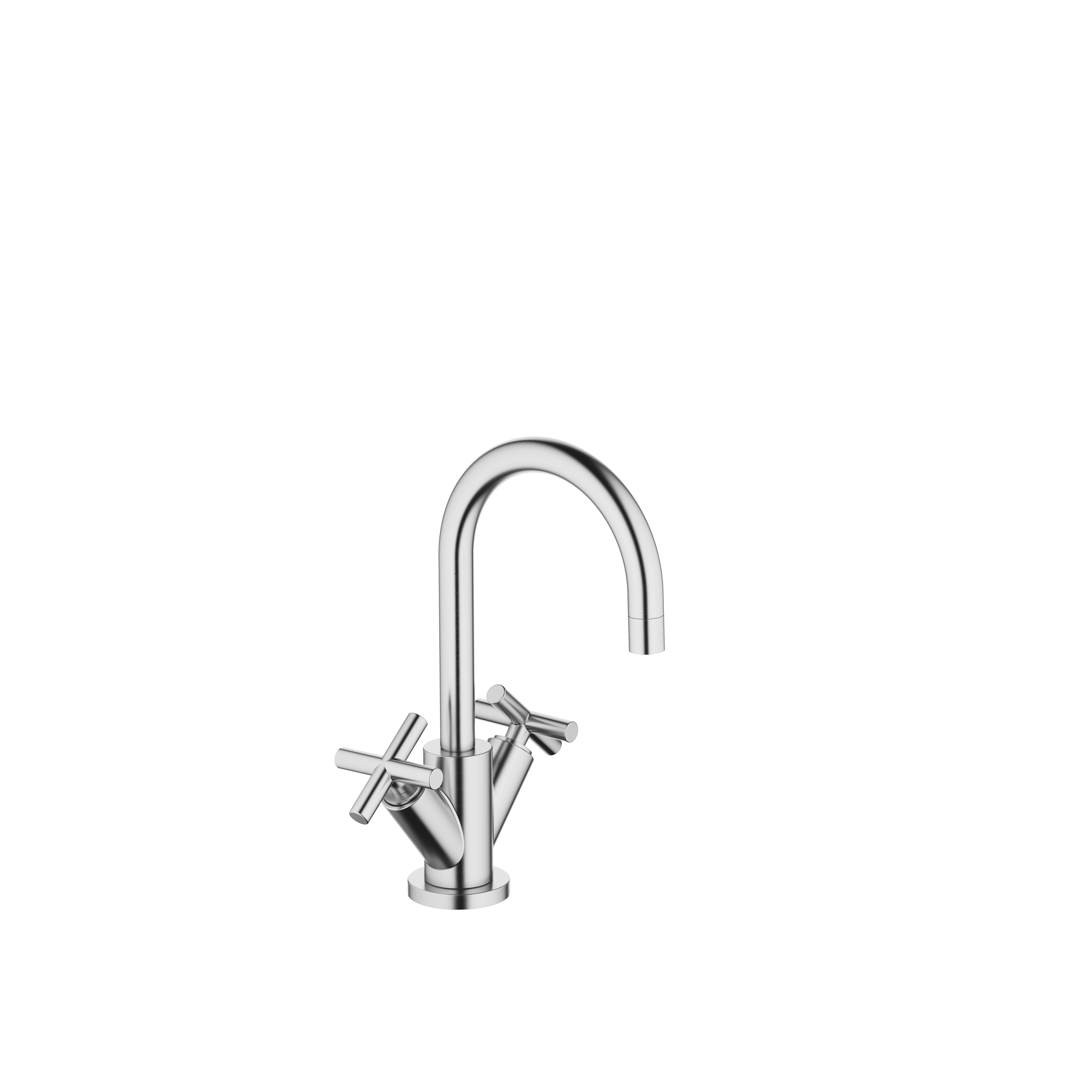 DornBracht TARA Single-hole lavatory mixer with drain - Brushed Chrome