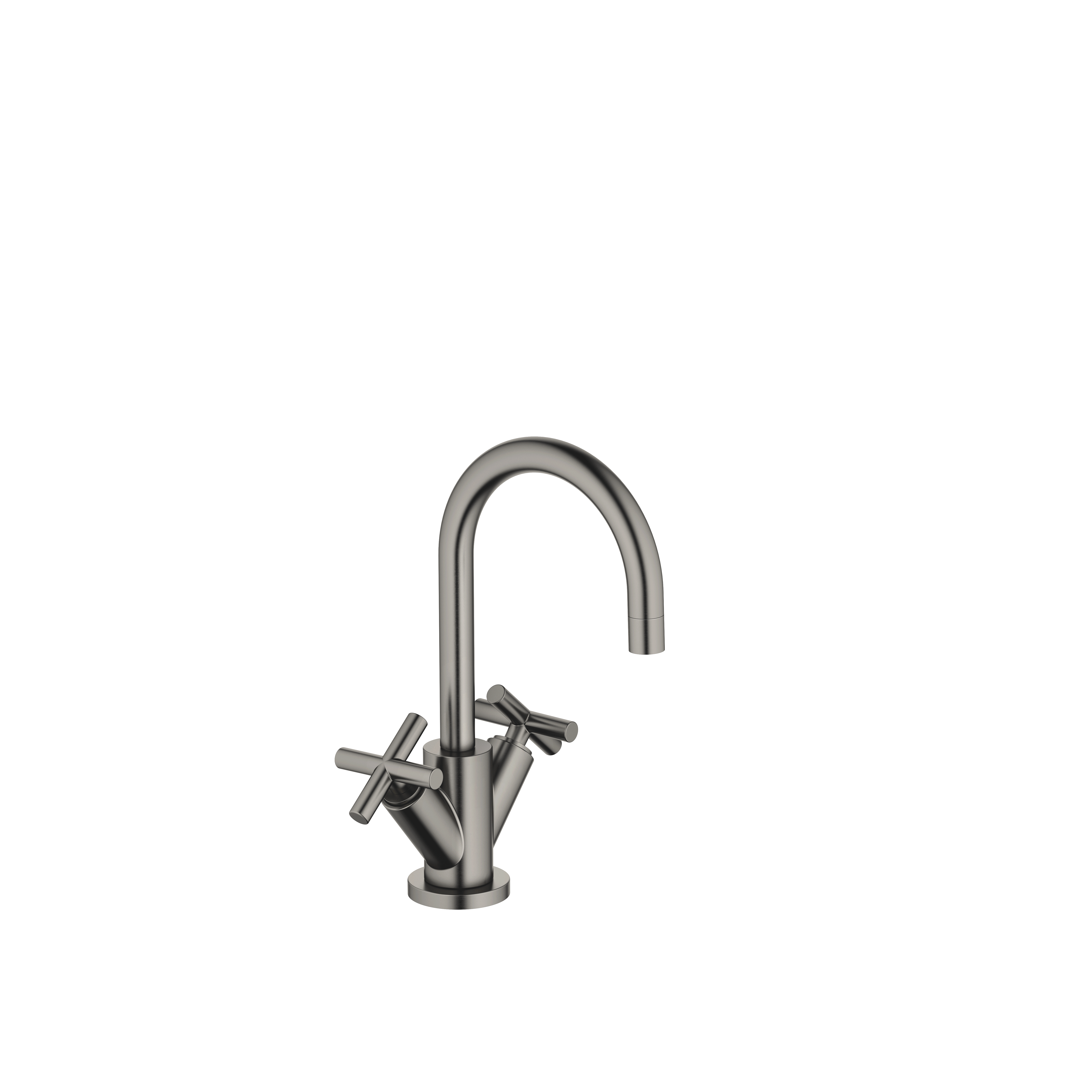 DornBracht TARA Single-hole lavatory mixer with drain - Brushed Dark Platinum