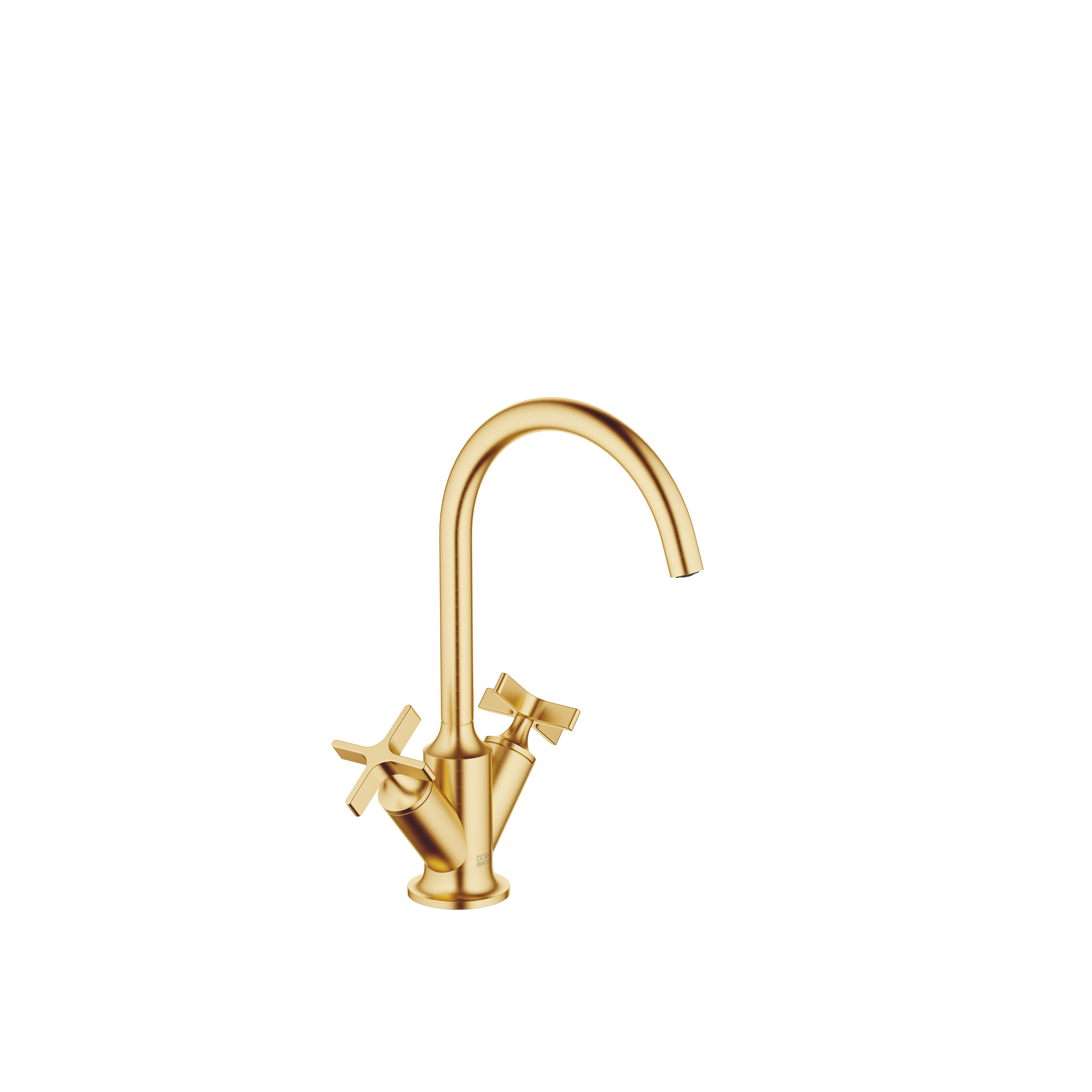 DornBracht VAIA Single-hole lavatory mixer with drain - Brushed Durabrass (23kt Gold)