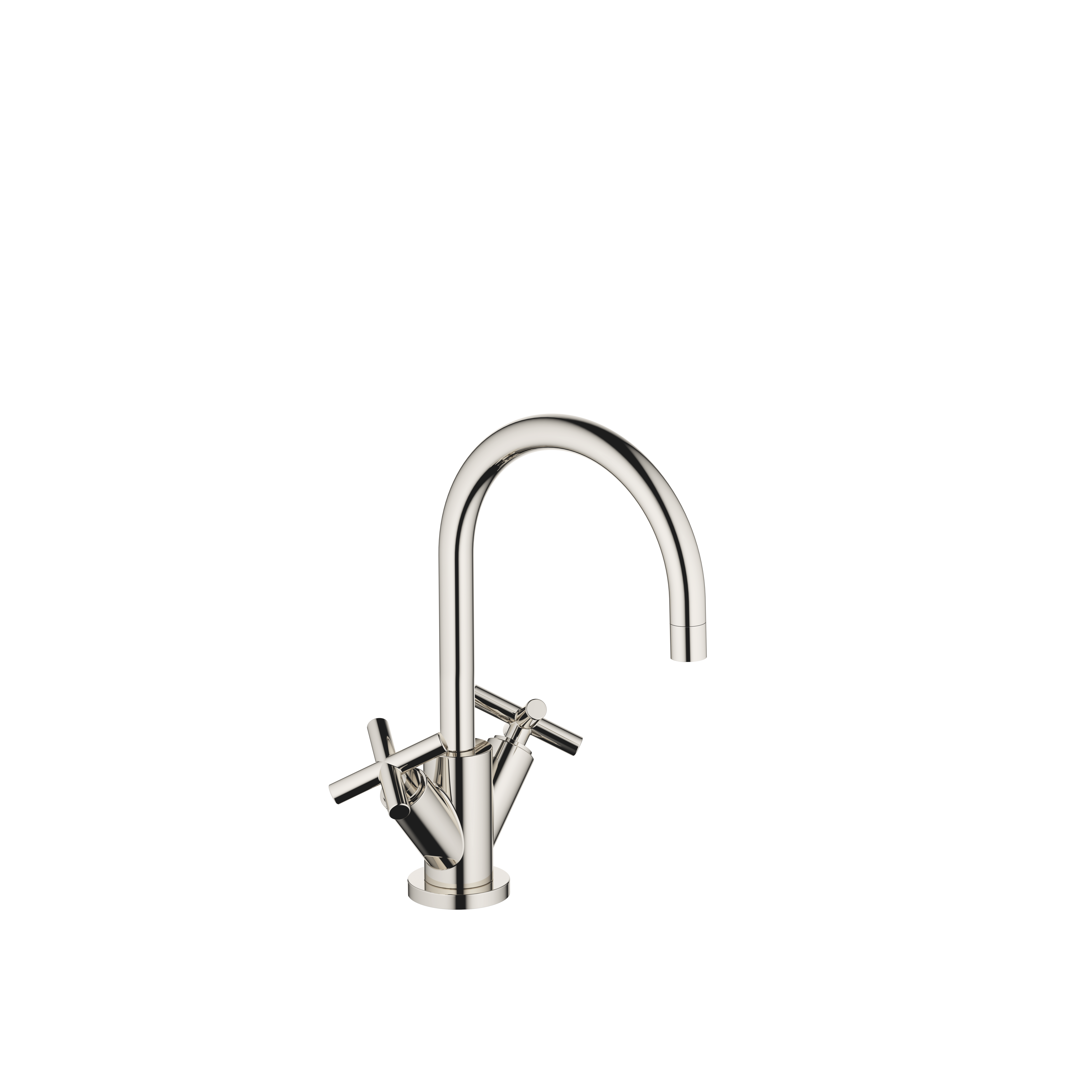 DornBracht TARA Single-hole lavatory mixer with drain - Platinum