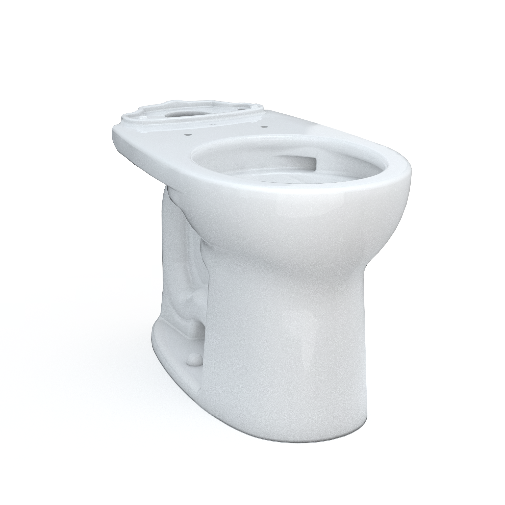 TOTO TOTO® Drake® Round TORNADO FLUSH® Toilet Bowl with CEFIONTECT®, Cotton White - C775CEFG#01