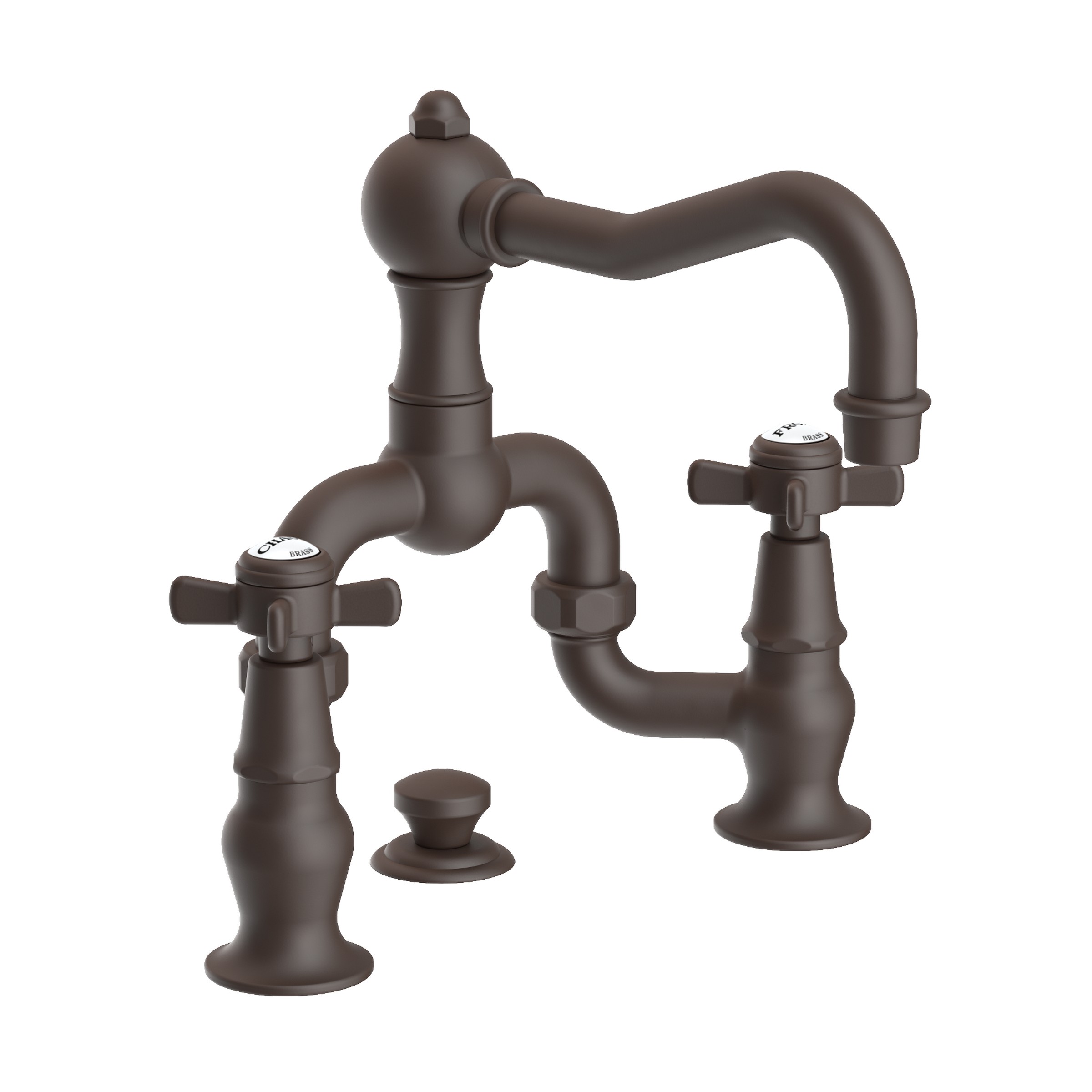 Newport Brass Fairfield Lavatory Bridge Faucet Oil Rubbed Bronze