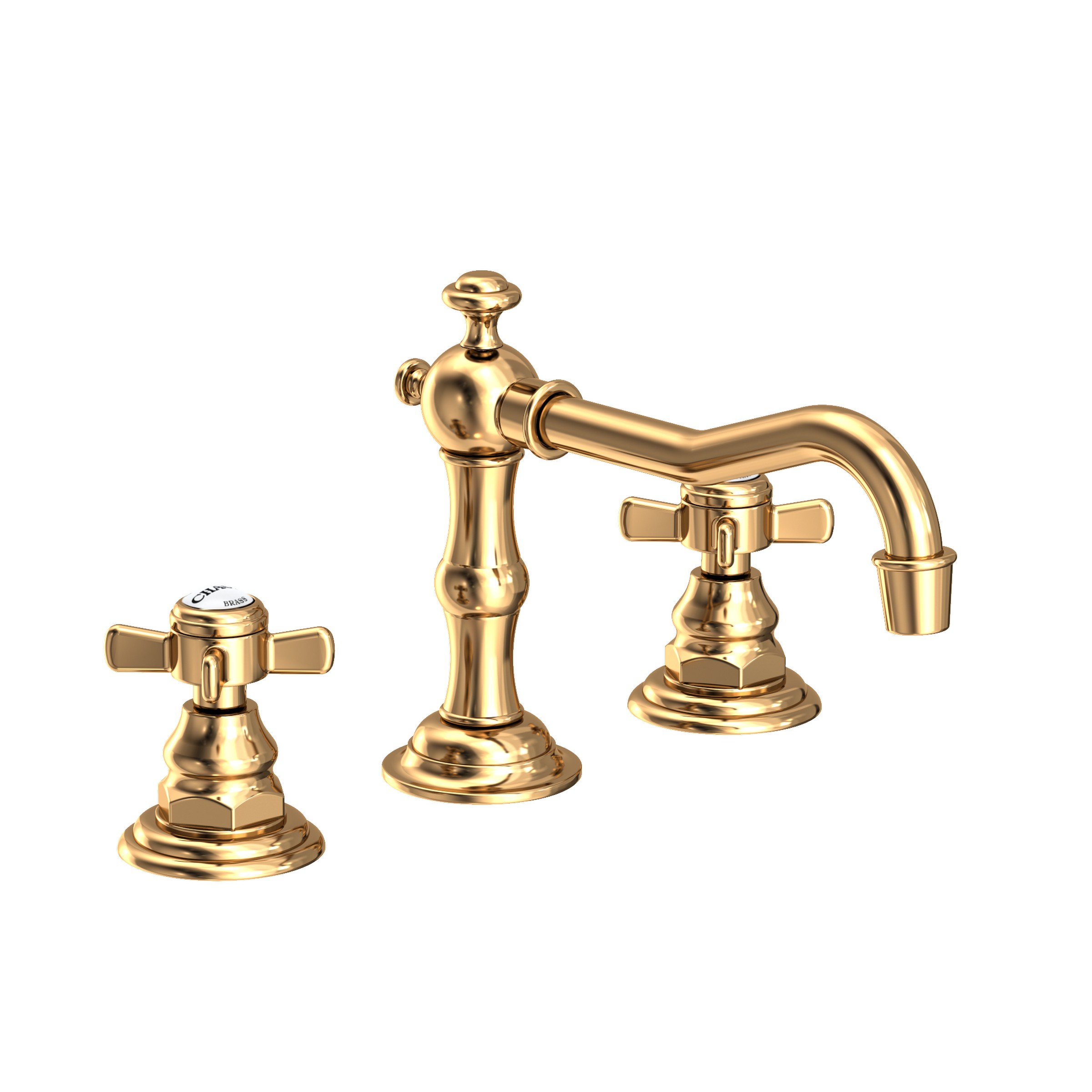 Newport Brass Fairfield Widespread Lavatory Faucet Uncoated Polished Brass (Living, non-returnable)