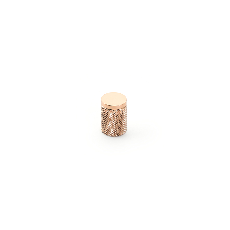 Schaub and Company MODO, Finger Pull, Polished Rose Gold, 5/8"