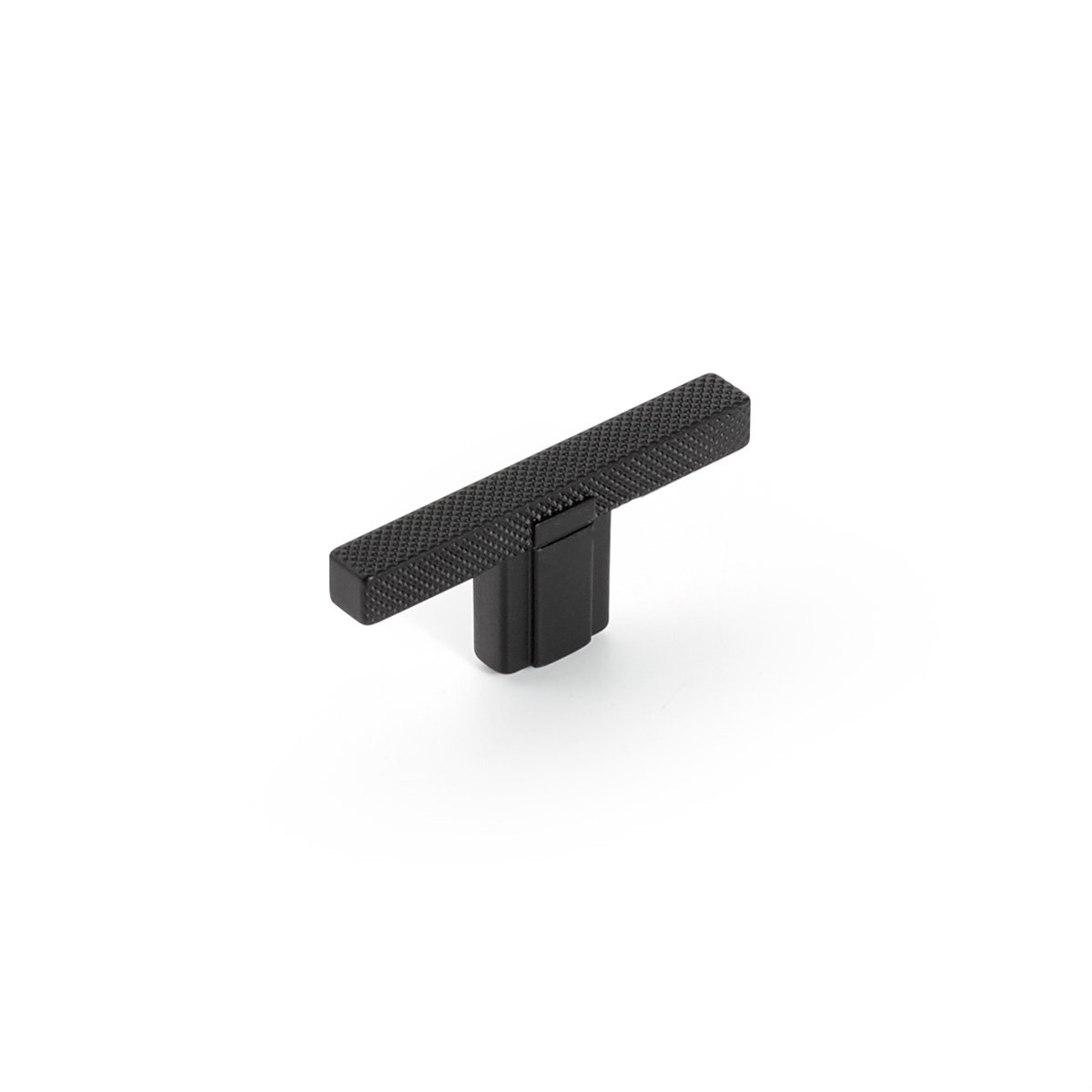 Schaub and Company Quadrato, T-Knob, Matte Black, 2-1/2"