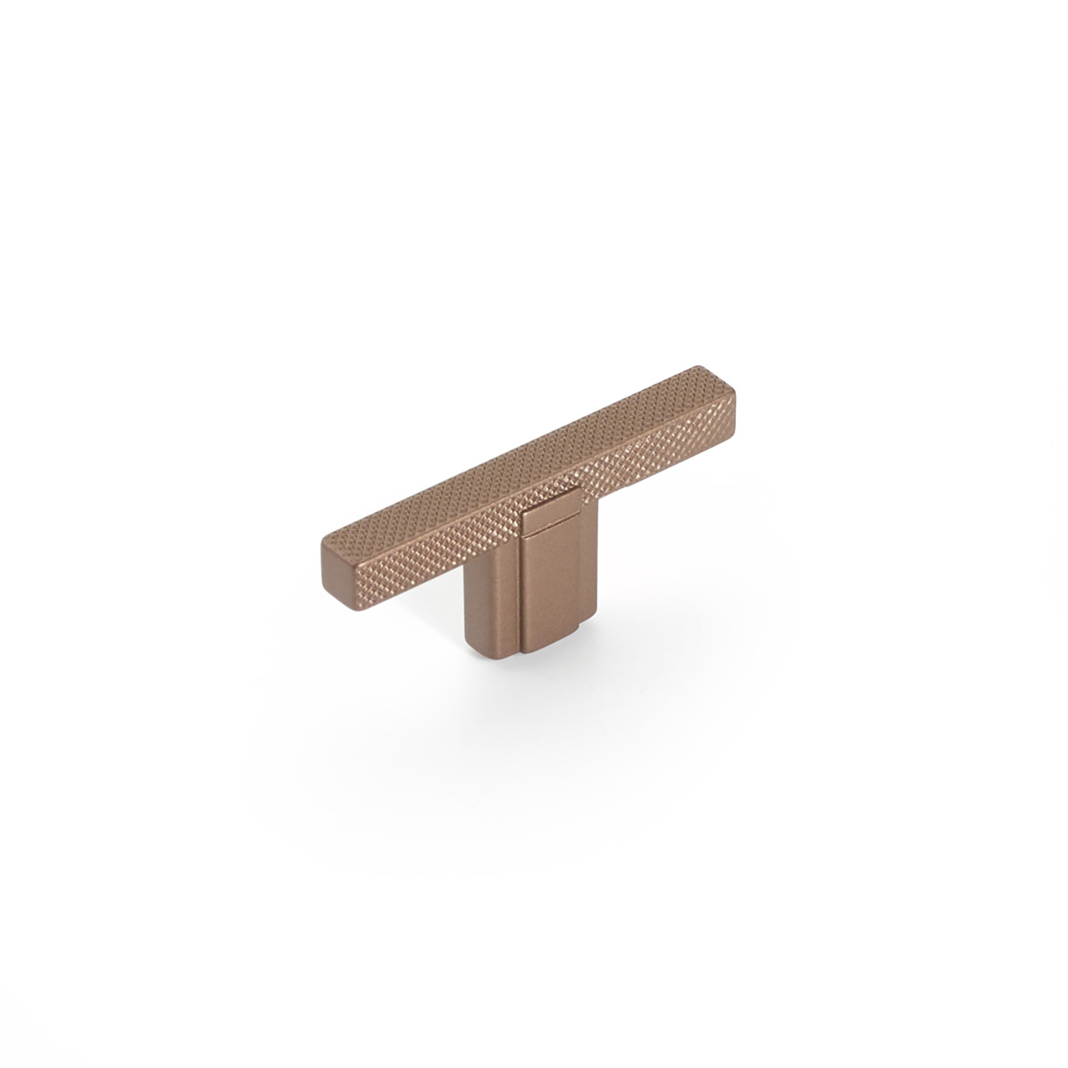 Schaub and Company Quadrato, T-Knob, Satin Bronze, 2-1/2"