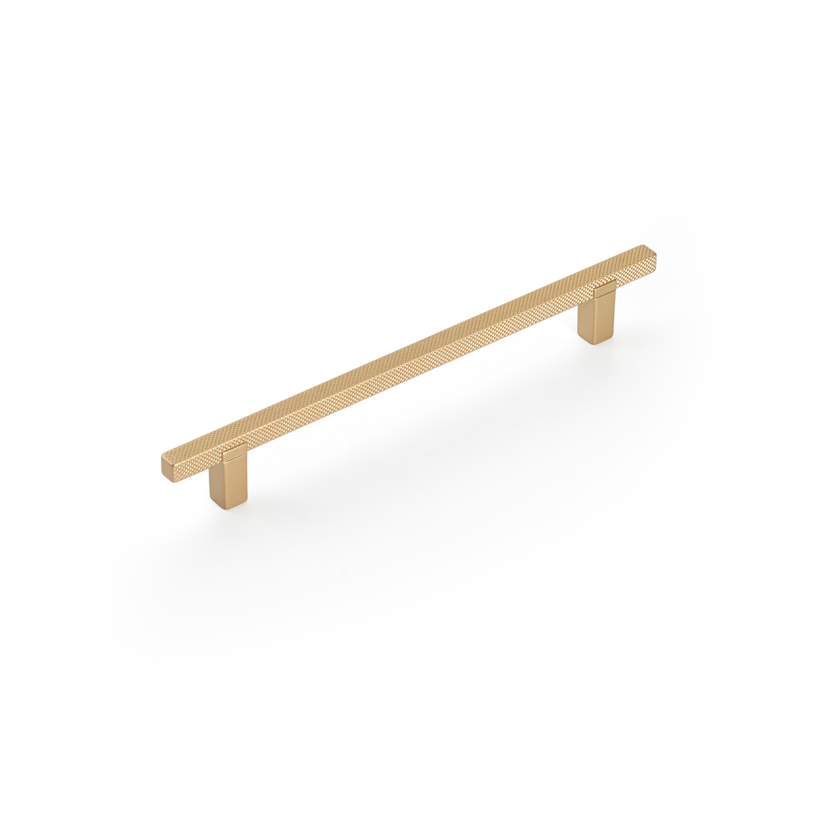 Schaub and Company Quadrato, Pull, Signature Satin Brass, 160 mm cc