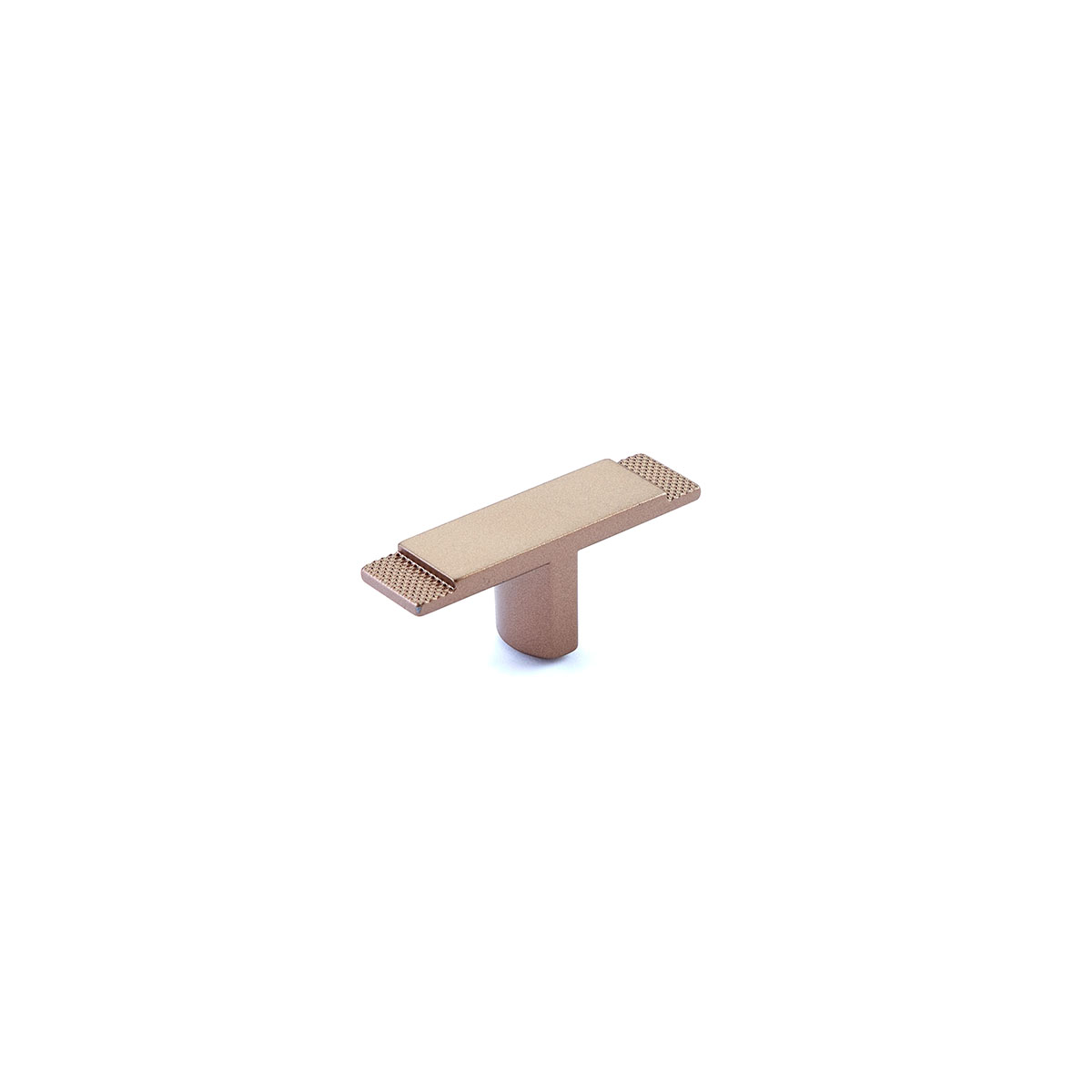Schaub and Company Quadrato, Wide T-Knob, Satin Bronze, 2-3/8"