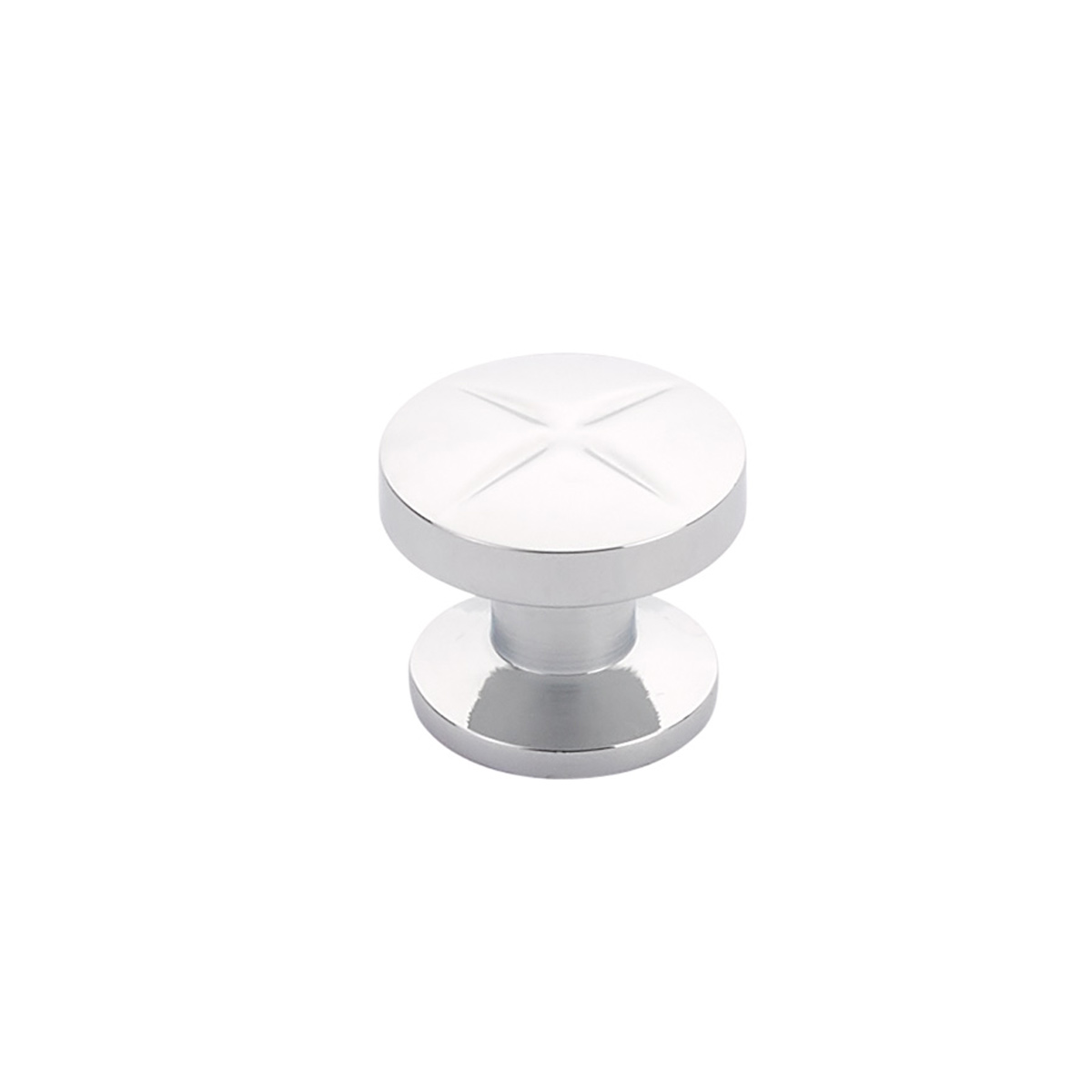 Schaub and Company Northport, Round Knob, Polished Chrome, 1-3/8" dia