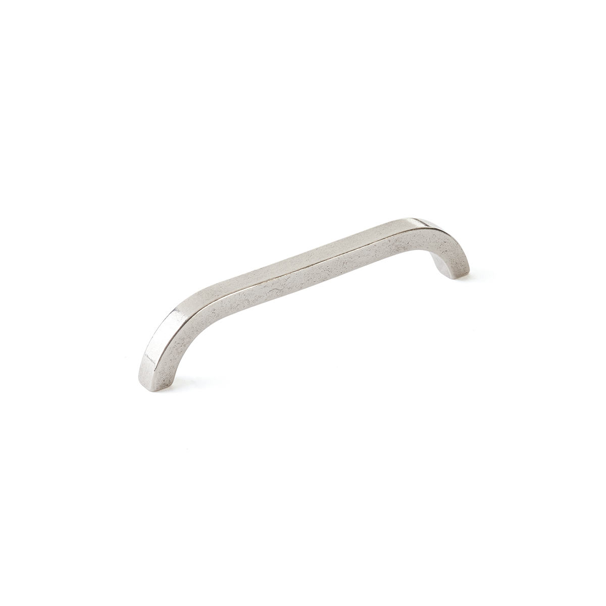 Schaub and Company Turno, Cabinet Pull, Polished White Bronze, 6" cc