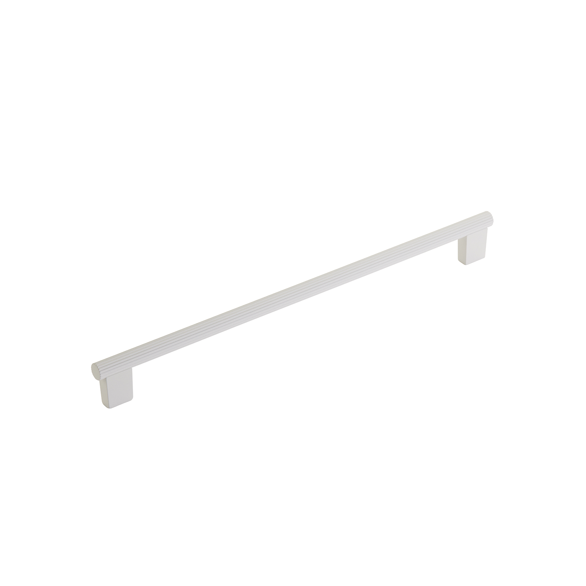 Schaub and Company Aspero, Pull, Matte White, 12" cc