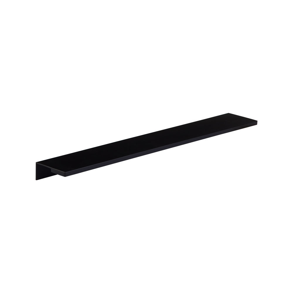 Schaub and Company Borde, Edge Pull, Matte Black, 194 mm cc, 280 mm Overall