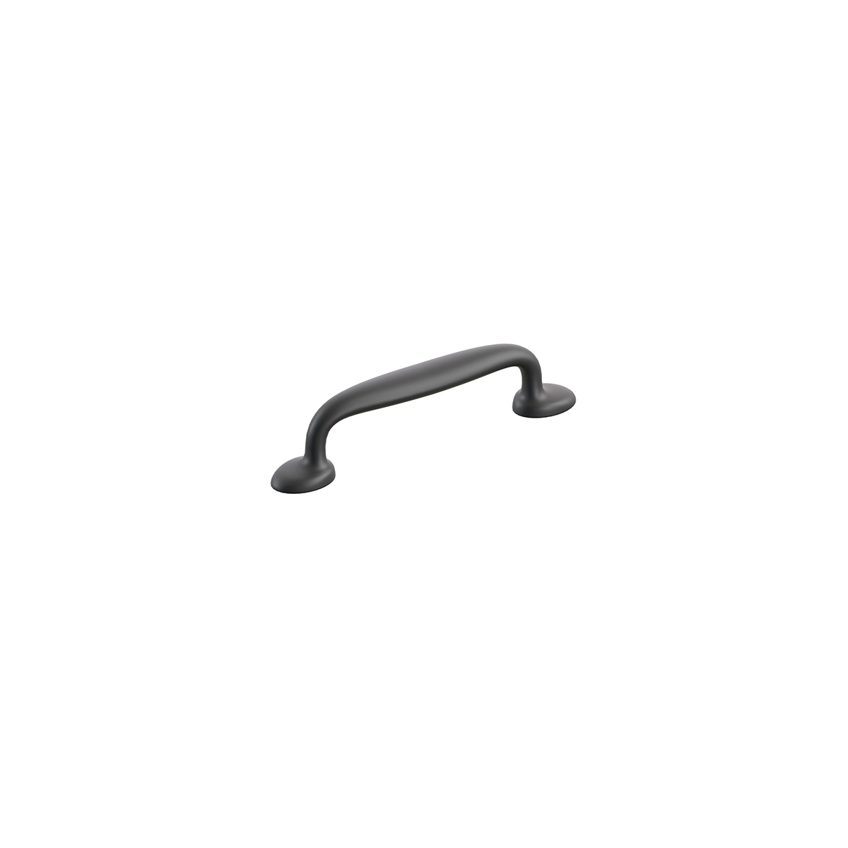 Schaub and Company Avenue, Cabinet Pull 4" cc, Matte Black