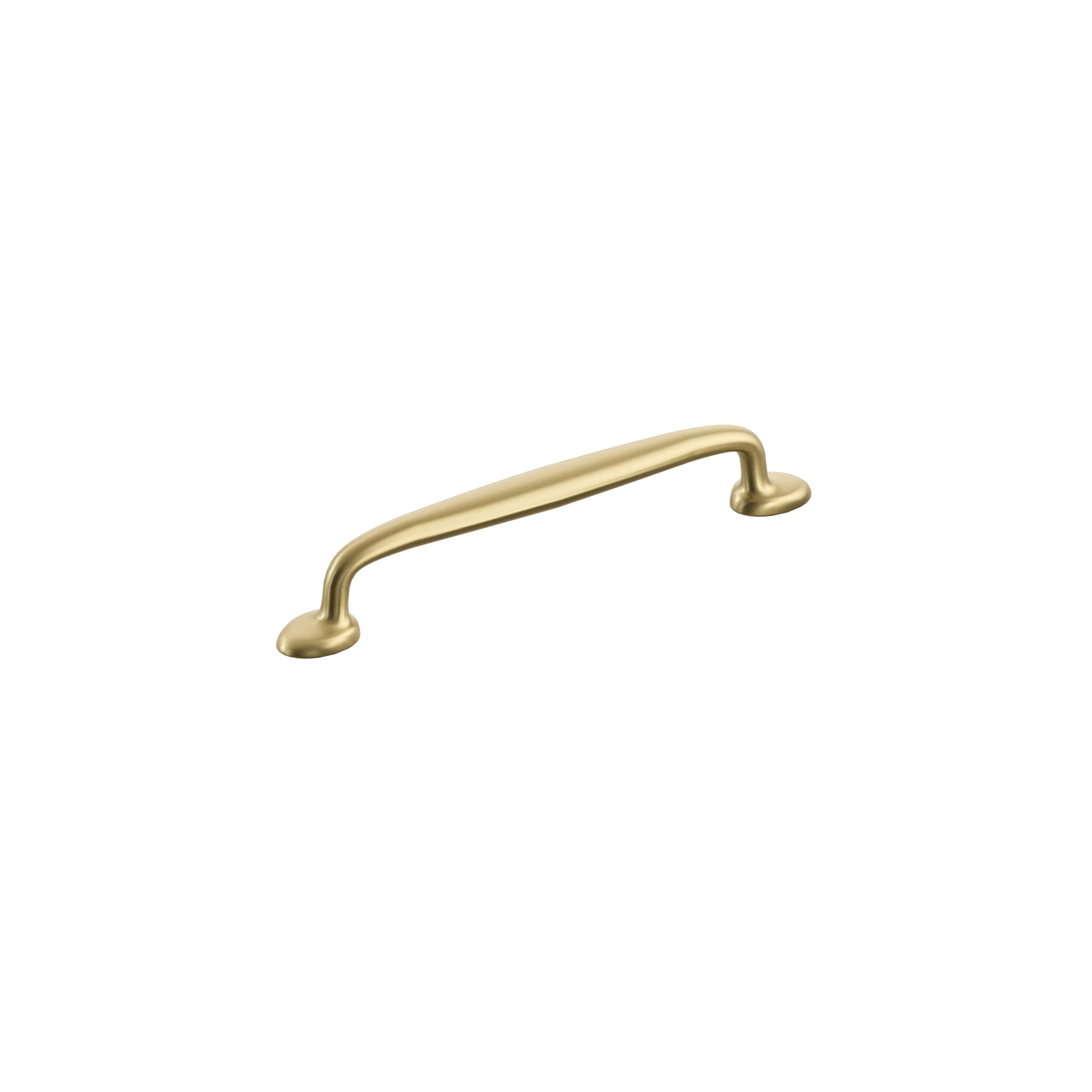 Schaub and Company Avenue, Cabinet Pull 6" cc, Satin Brass