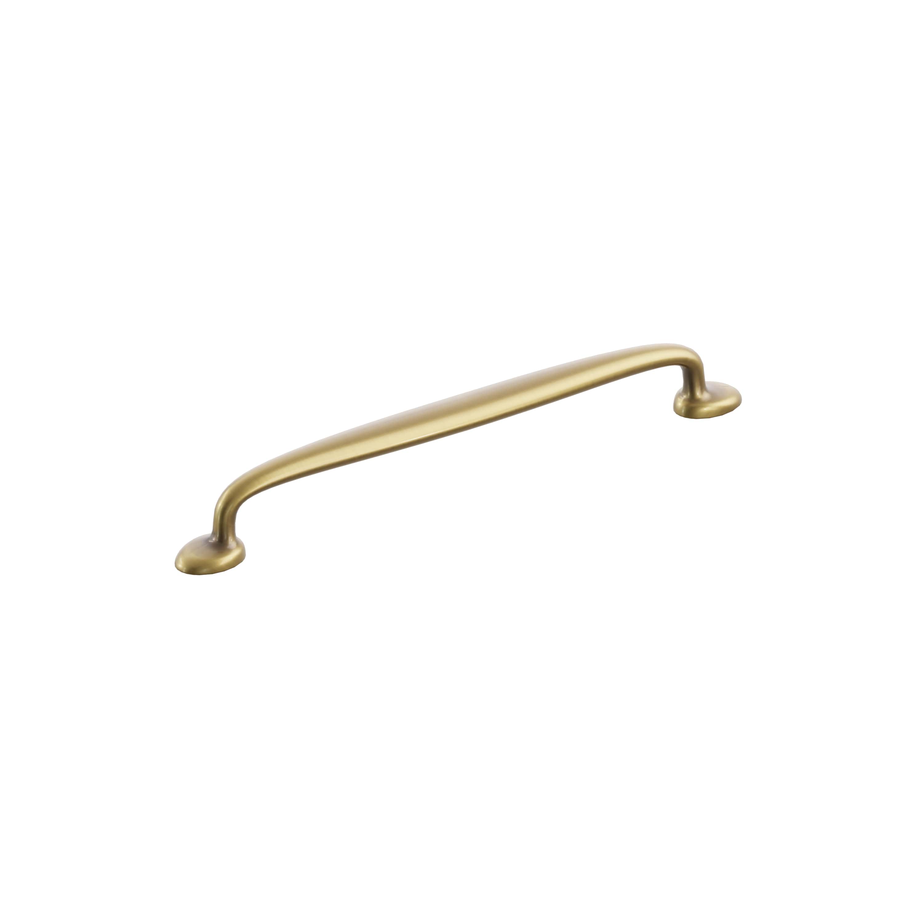 Schaub and Company Avenue, Cabinet Pull 8" cc, Vintage Brass