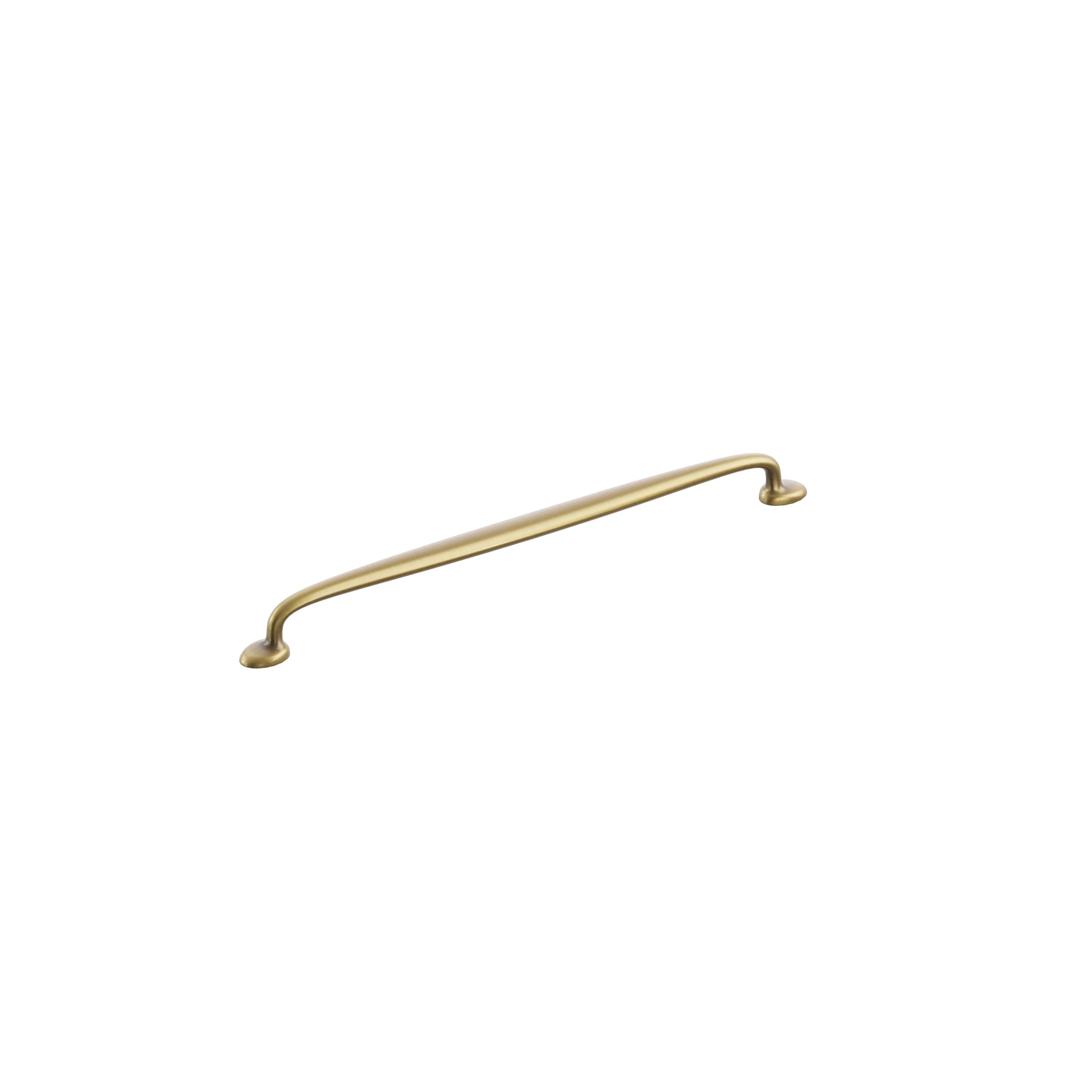 Schaub and Company Avenue, Cabinet Pull 12" cc, Vintage Brass