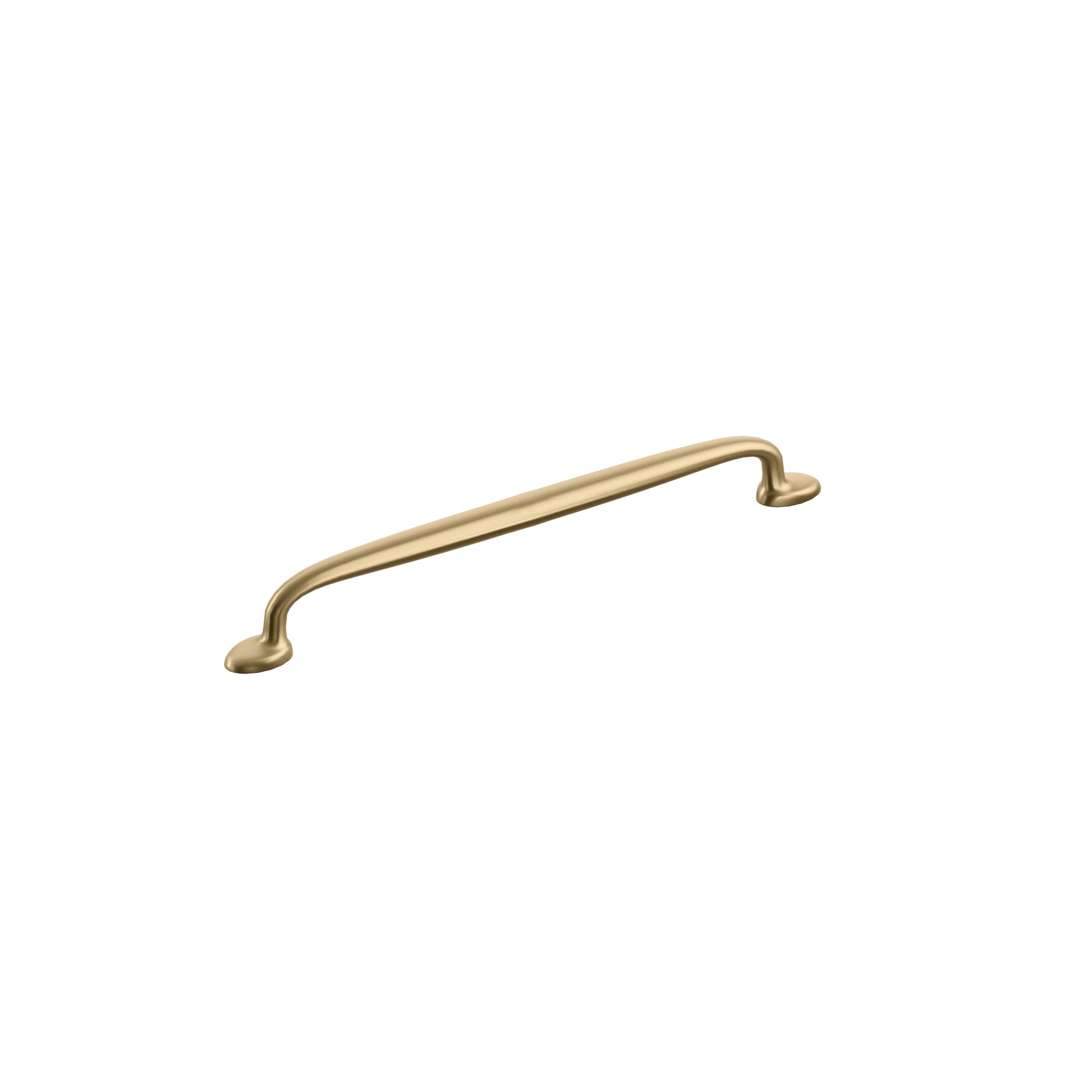 Schaub and Company Avenue, Cabinet Appliance Pull 12" cc, Satin Brass