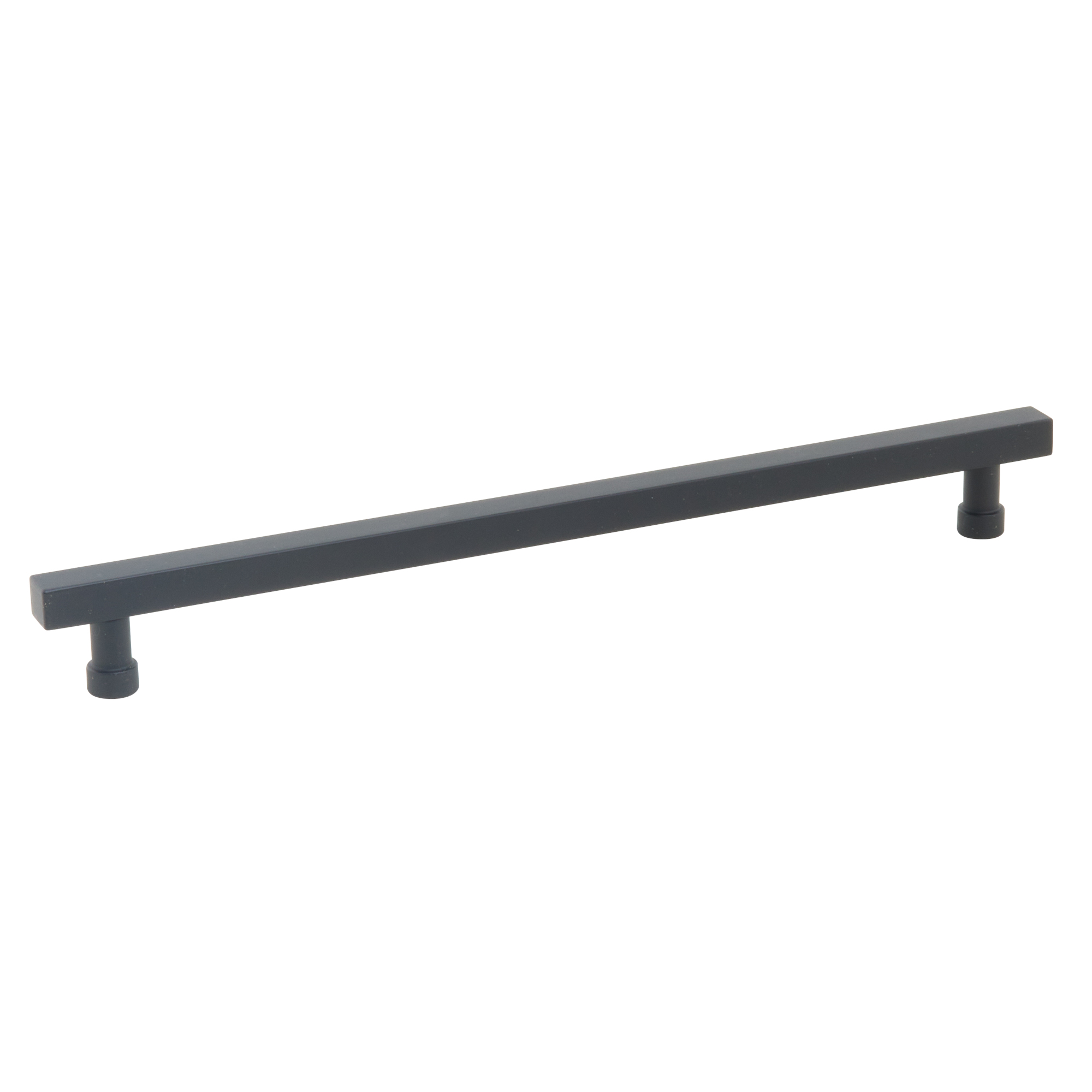Schaub and Company NOHO, Cabinet Pull, Square, 10" cc, Matte Black