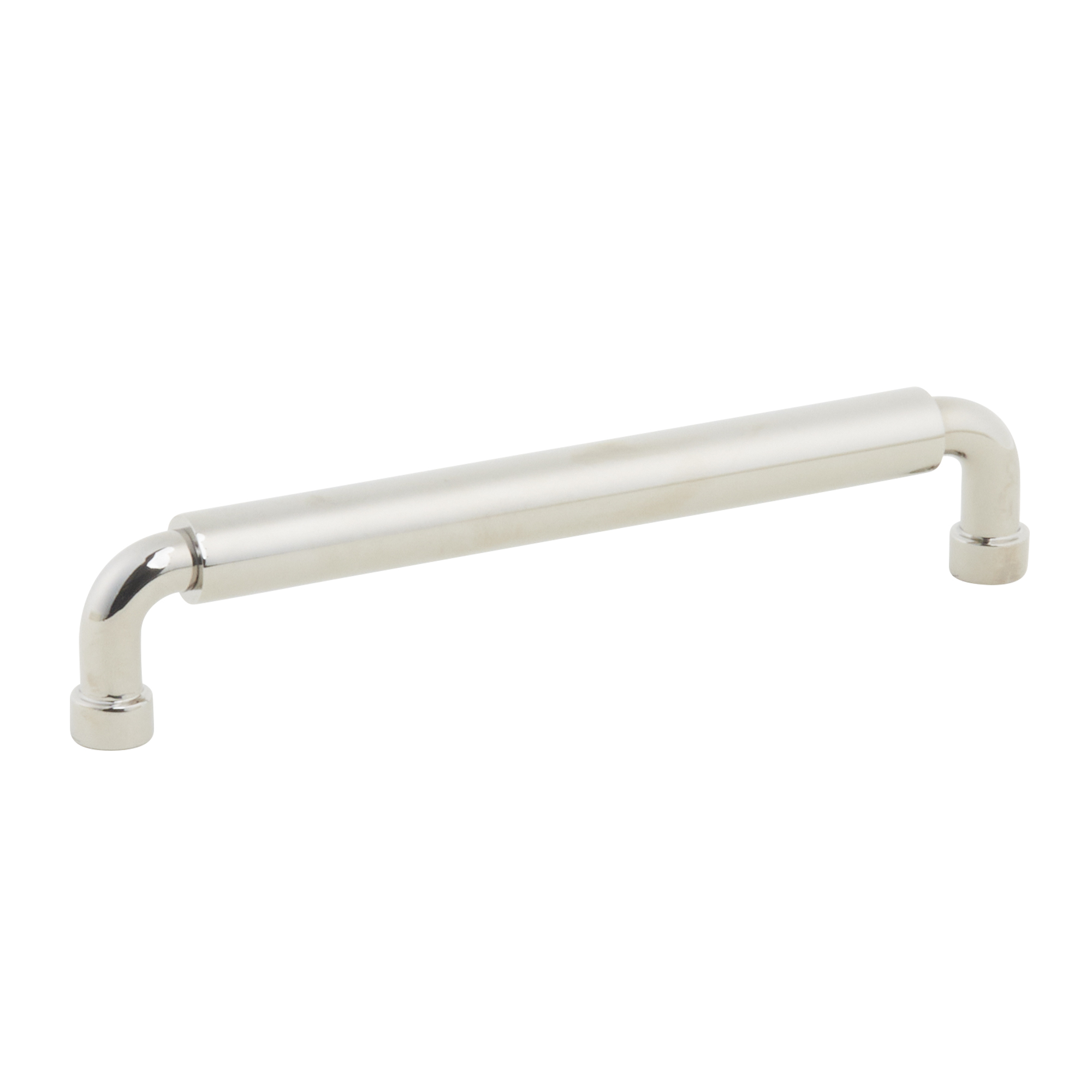 Schaub and Company NOHO, Cabinet Pull, Round, 6" cc, Polished Nickel