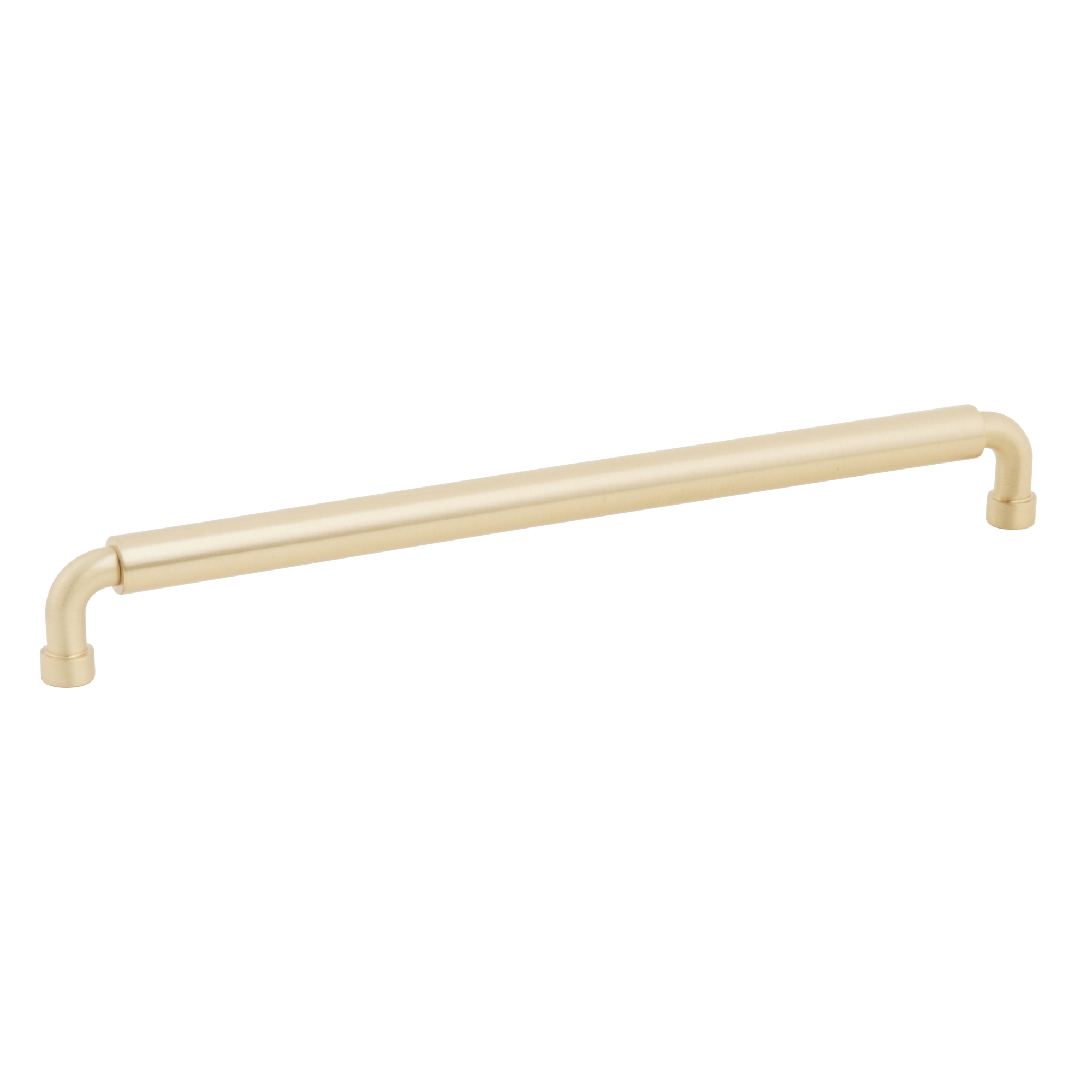 Schaub and Company NOHO, Cabinet Pull, Round, 10" cc, Satin Brass