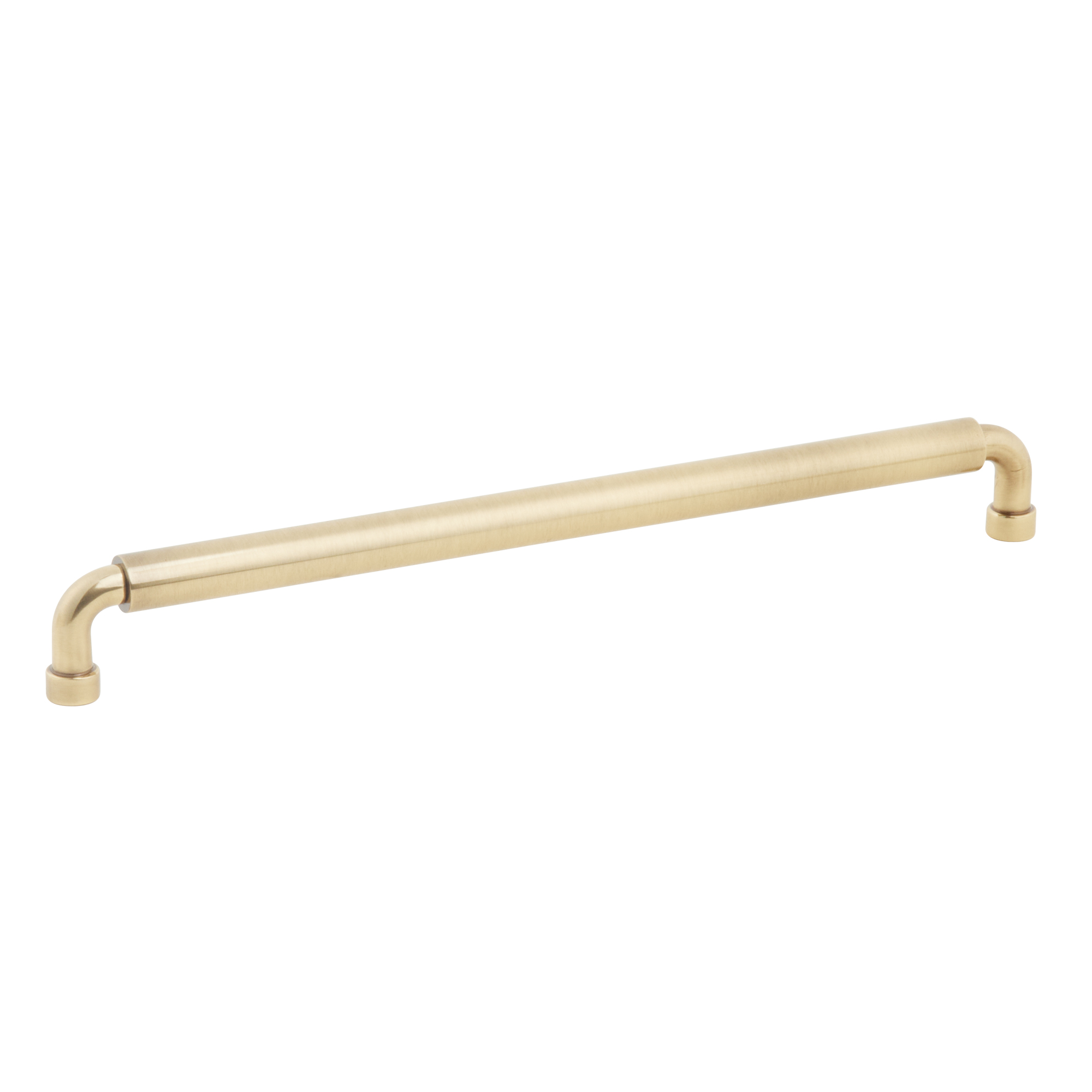 Schaub and Company NOHO, Cabinet Pull, Round, 10" cc, Vintage Brass