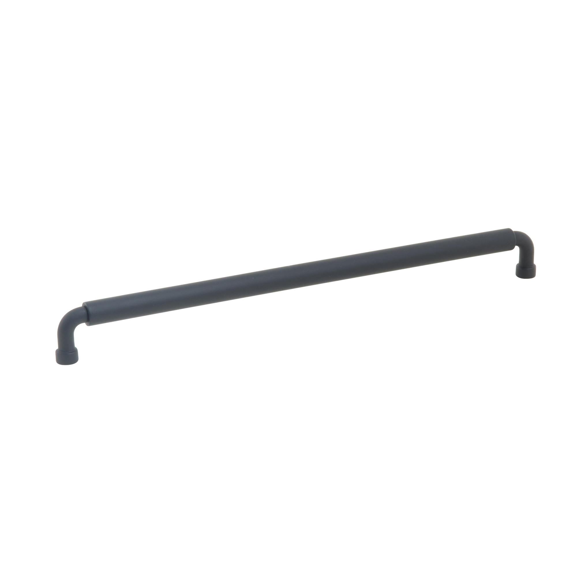 Schaub and Company NOHO, Cabinet Pull, Round, 12" cc, Matte Black