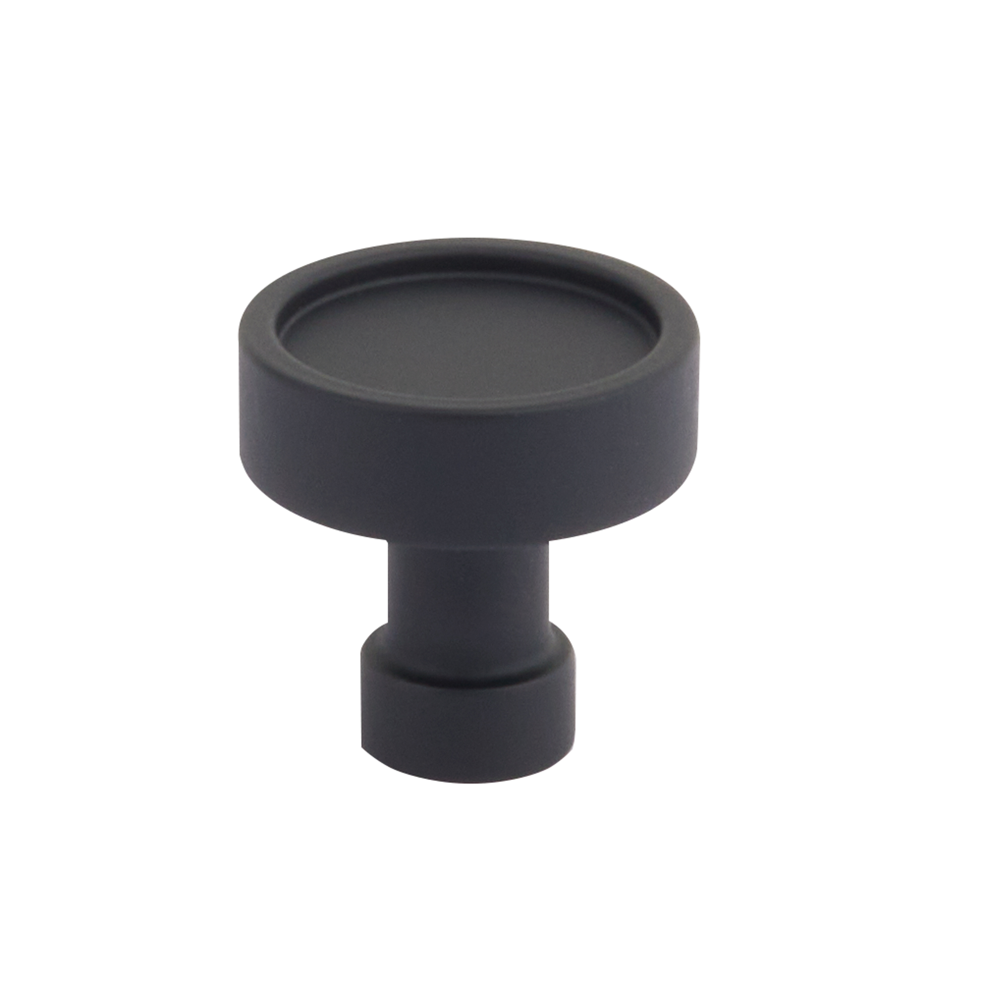 Schaub and Company NOHO, Cabinet Knob, Round, Matte Black