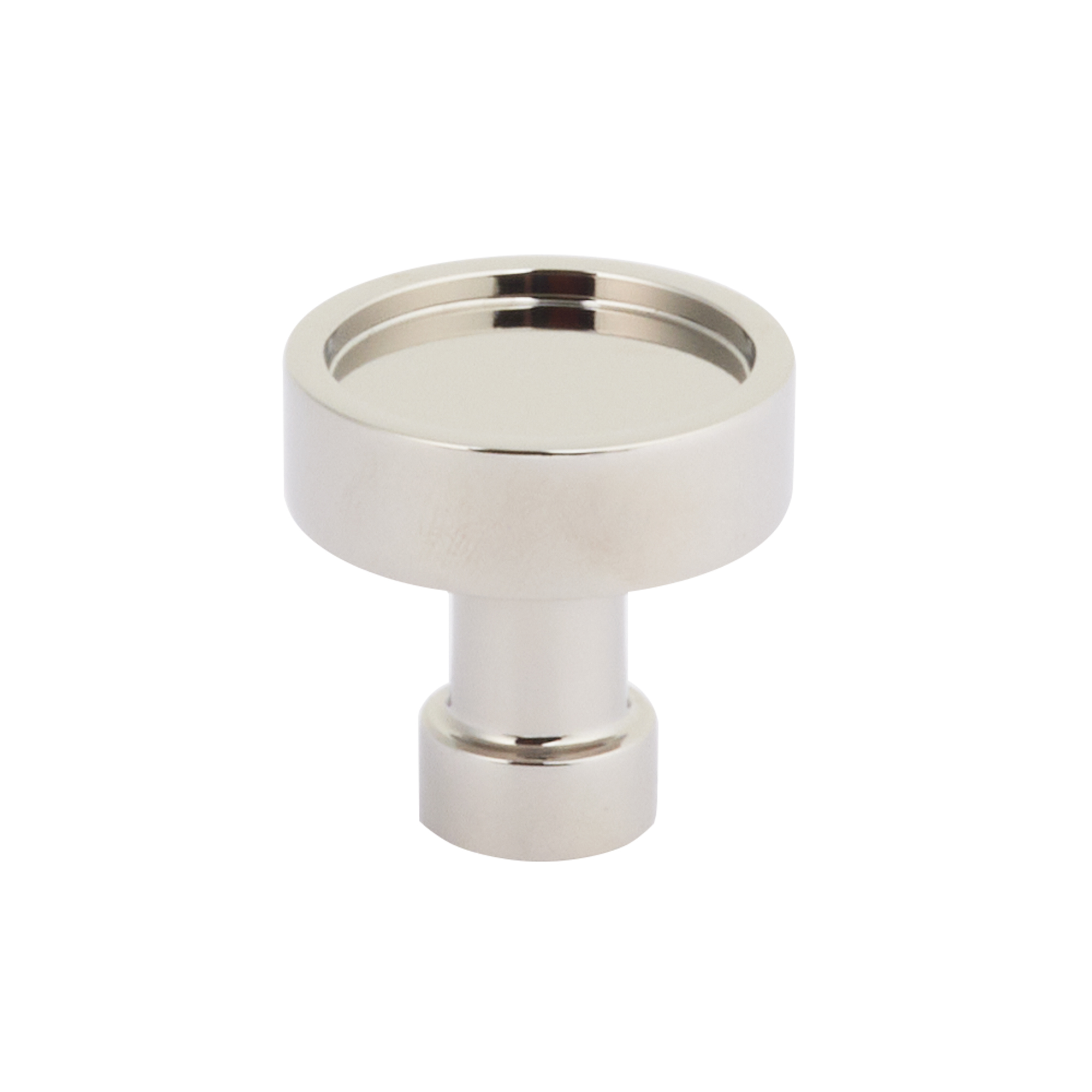 Schaub and Company NOHO, Cabinet Knob, Round, Polished Nickel