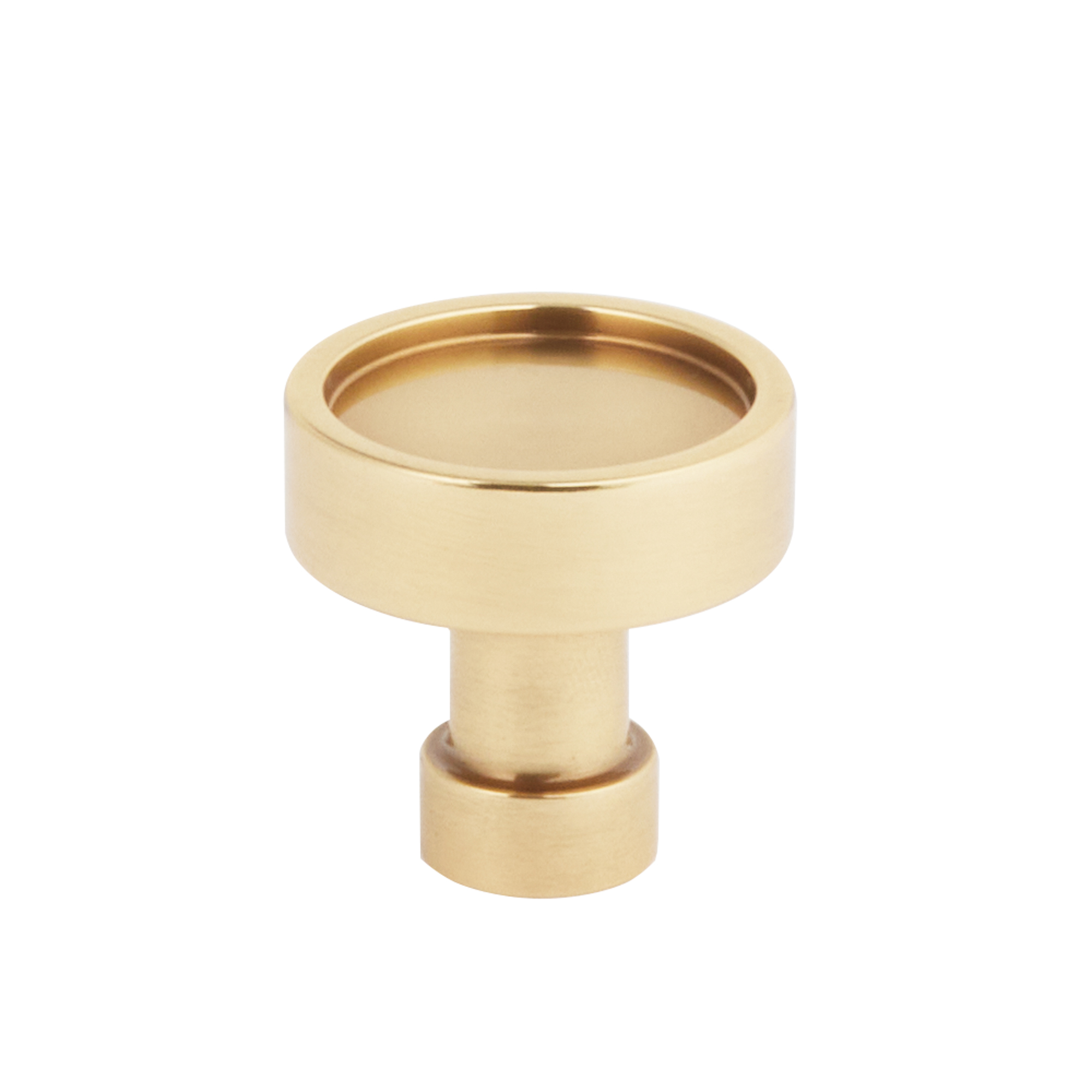 Schaub and Company NOHO, Cabinet Knob, Round, Vintage Brass