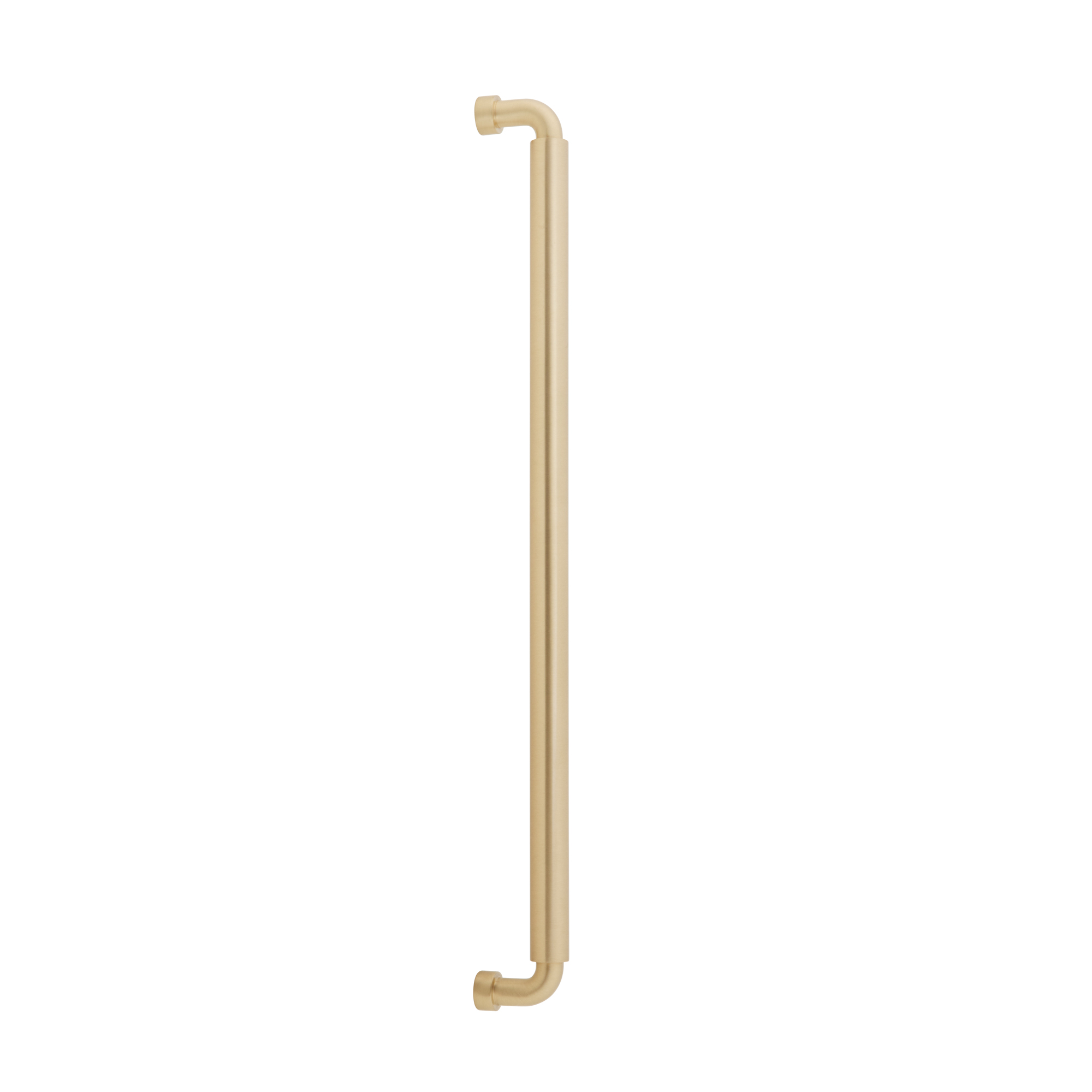 Schaub and Company NOHO, Cabinet Appliance Pull, Round, 18" cc, Satin Brass