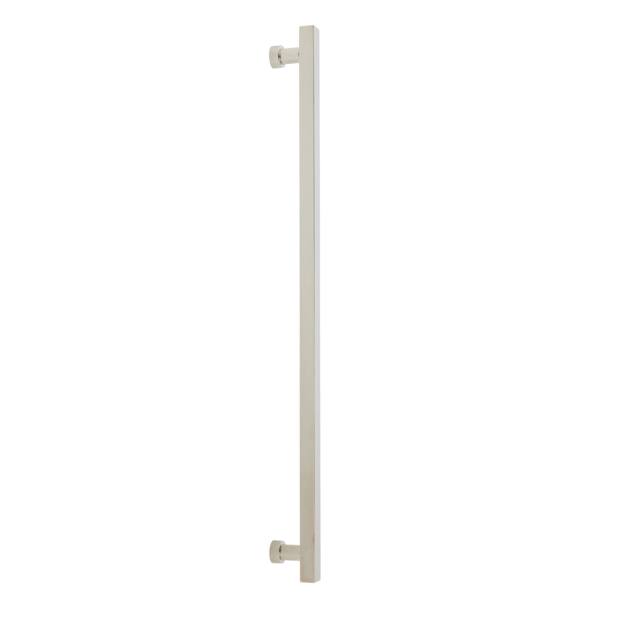 Schaub and Company NOHO, Cabinet Appliance Pull, Square, 18" cc, Polished Nickel