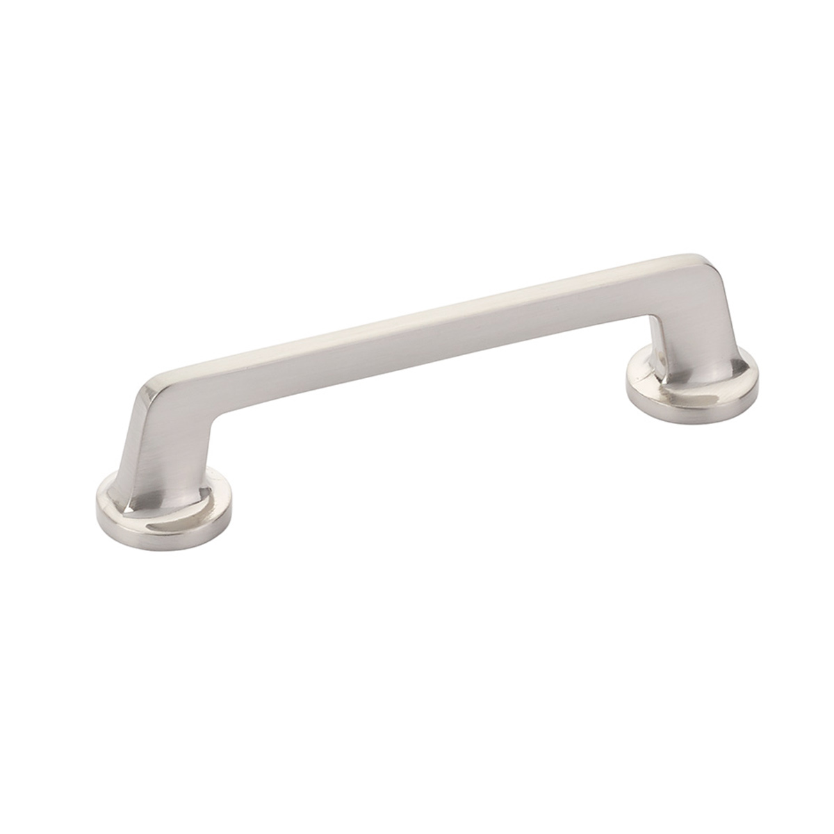 Schaub and Company Northport, Pull with round bases, Brushed Nickel, 5" cc