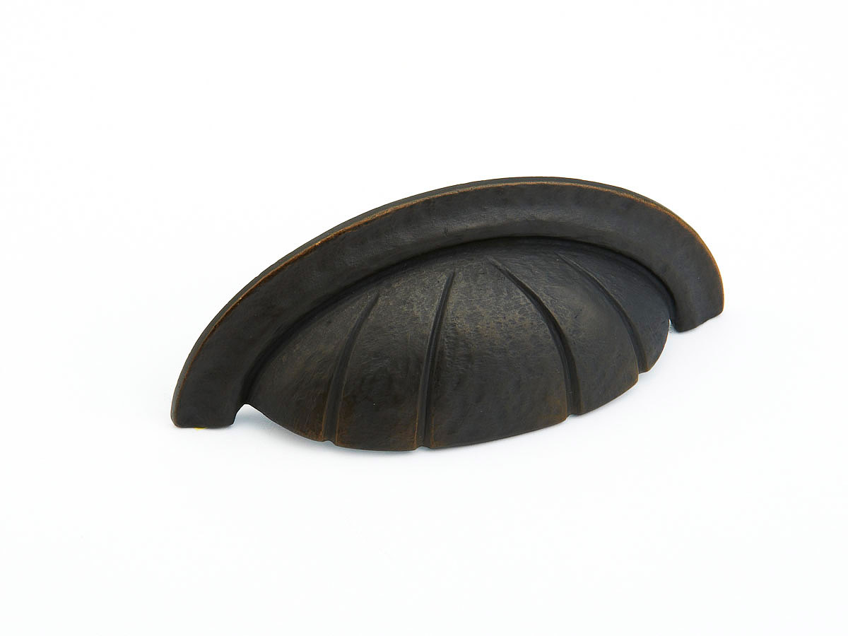 Schaub and Company Siena, Cup Pull, Ancient Bronze, 3" cc
