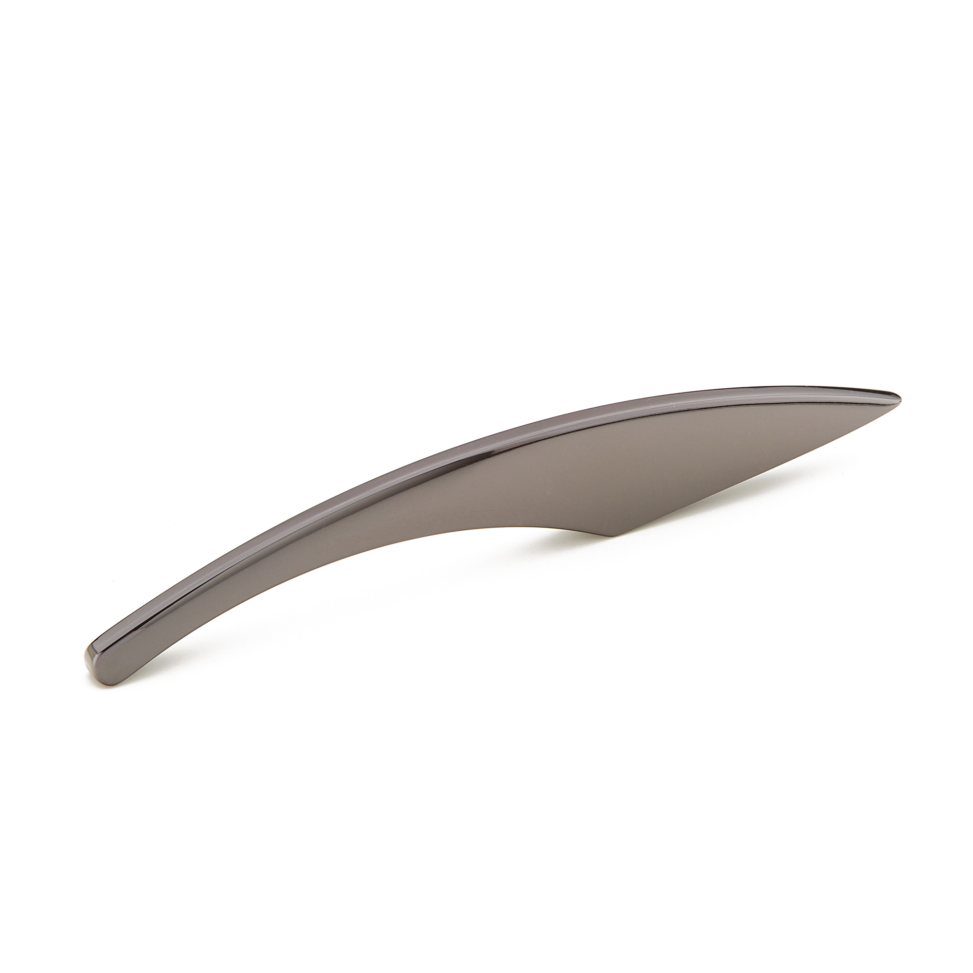 Schaub and Company Sorrento, Tapered Pull, Black Chrome, 1-1/4" cc