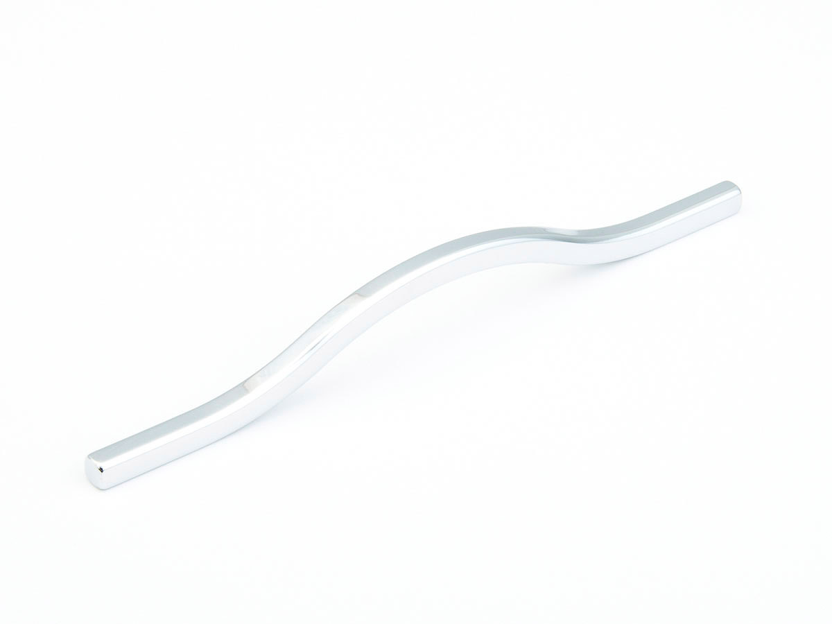 Schaub and Company Sorrento, Bowed Pull, Polished Chrome, 160/192 mm cc