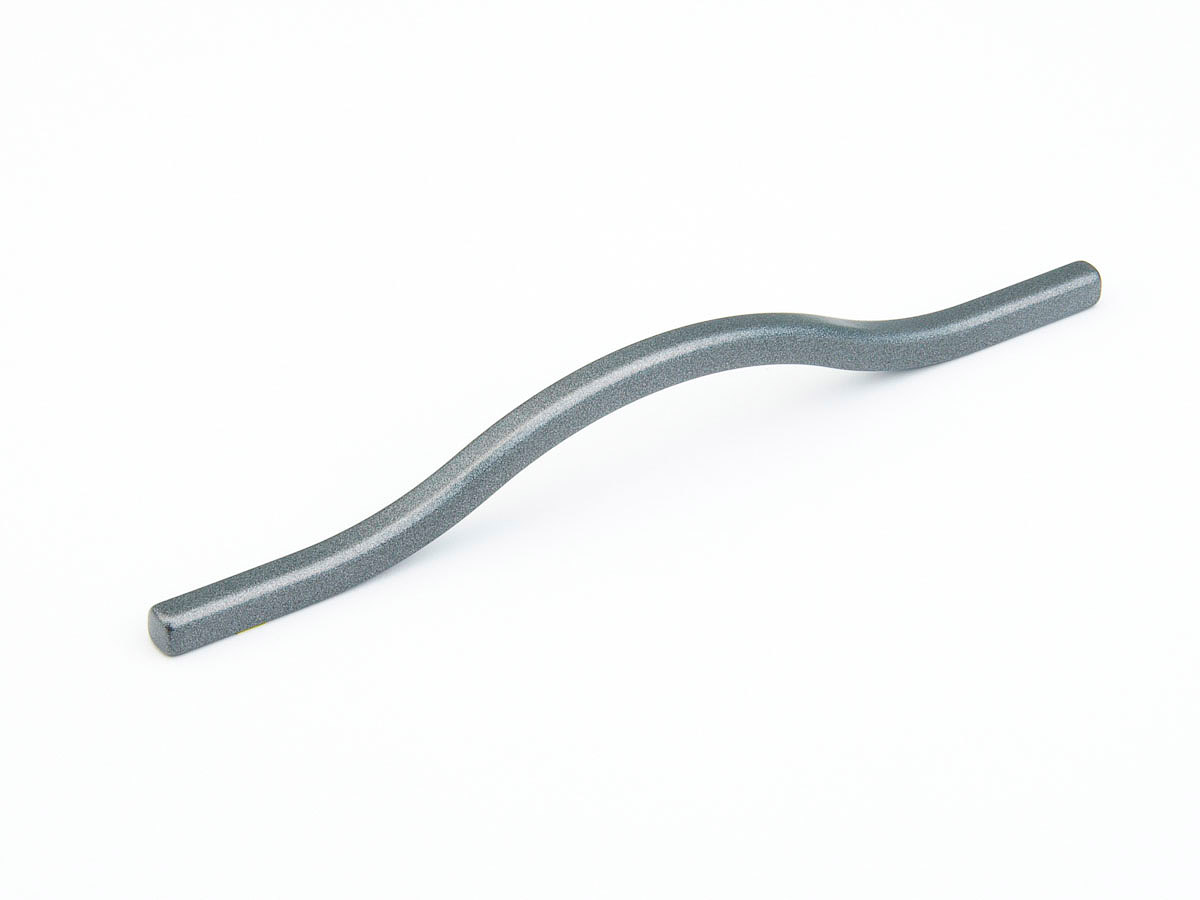 Schaub and Company Sorrento, Bowed Pull, Milano Silver, 160/192 mm cc