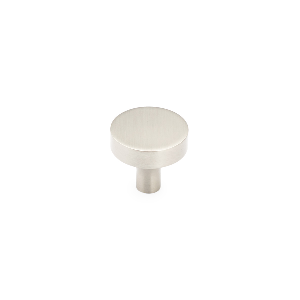 Schaub and Company Haniburton, Round Knob, Satin Nickel, 1-1/4"