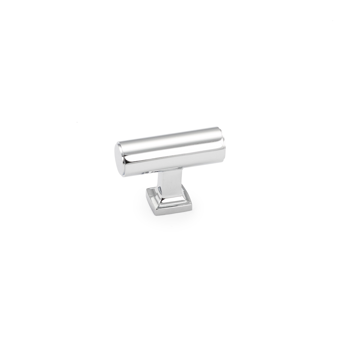 Schaub and Company Haniburton, T-Knob, Polished Chrome, 1-5/8"