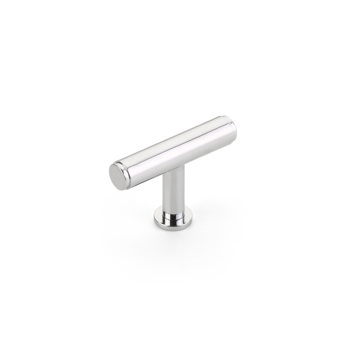 Schaub and Company Pub House, T-Knob, Polished Chrome, 2"