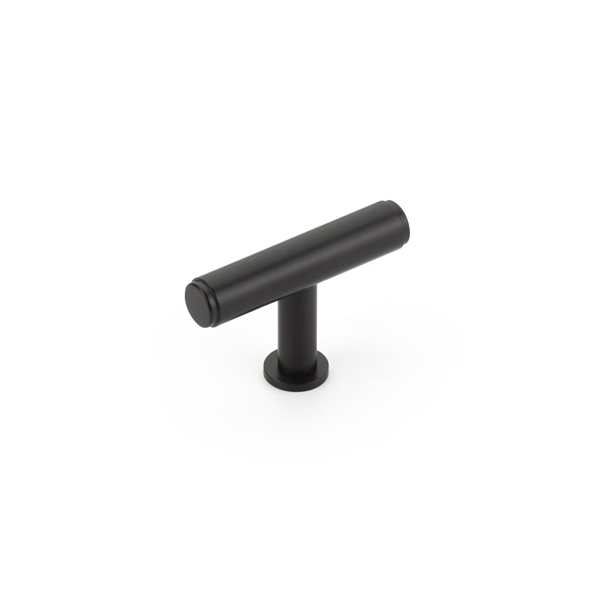 Schaub and Company Pub House, T-Knob, Matte Black, 2"