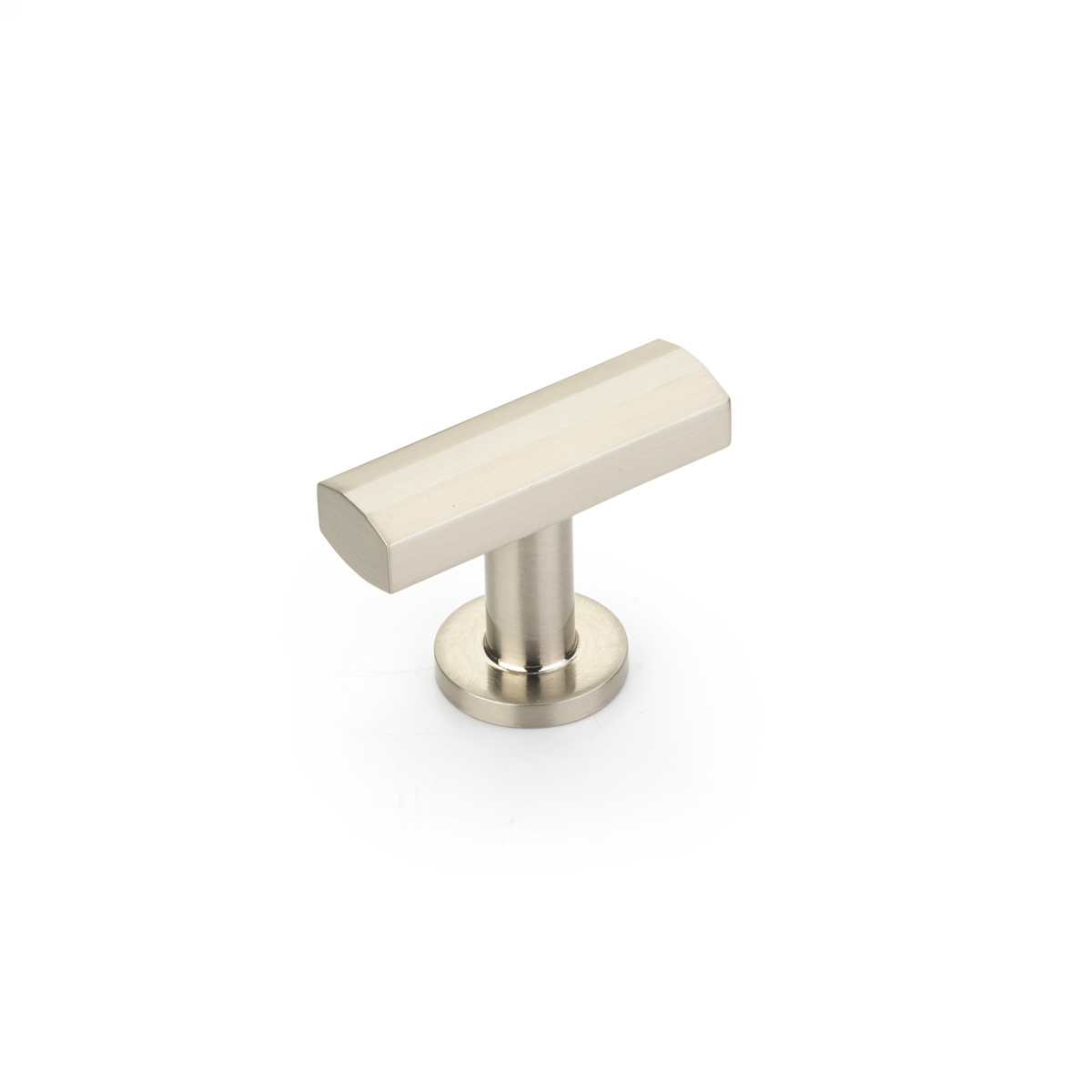 Schaub and Company Heathrow, T-Knob, Brushed Nickel, 1-3/4"