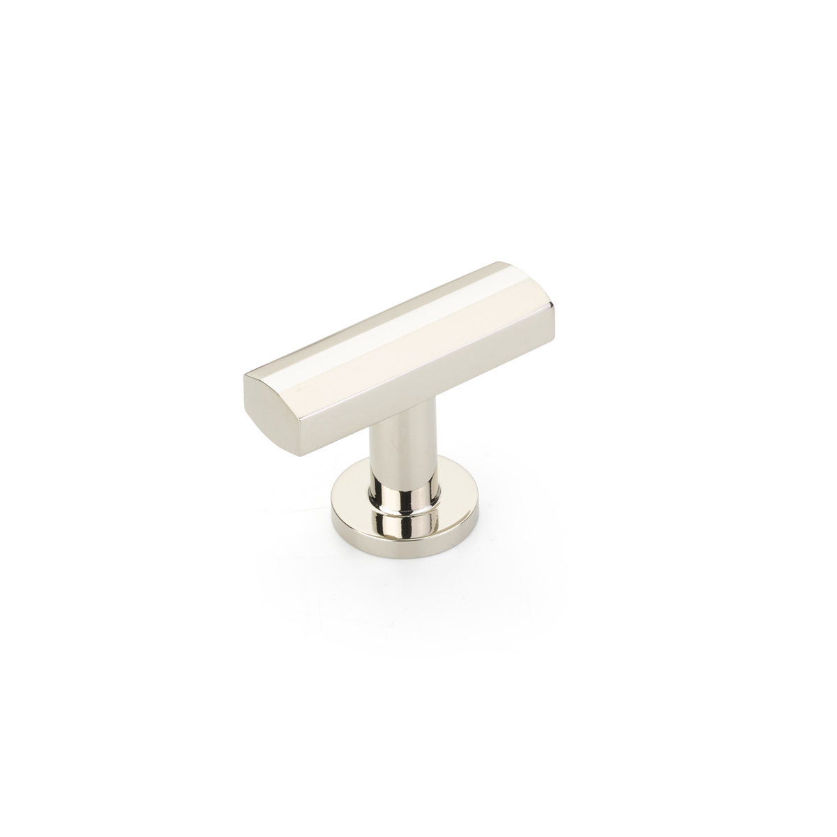 Schaub and Company Heathrow, T-Knob, Polished Nickel, 1-3/4"