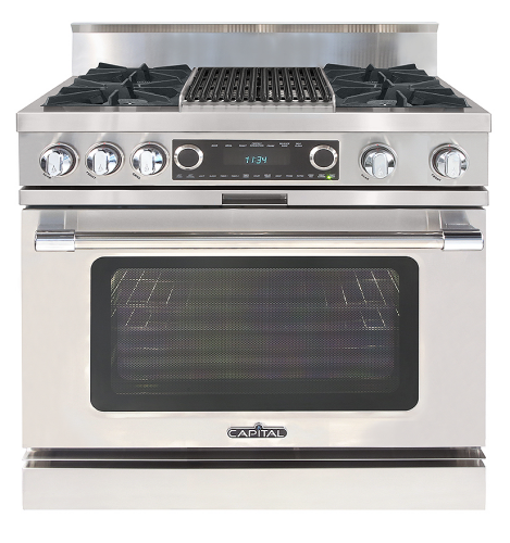 Capital Cooking 36" Grand Chef Dual Fuel Range Grill