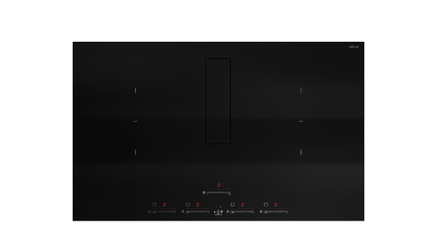 Elica 36 1/16" W x 22 9/16" D x 10 3/16" H, Black Glass  /  Cut Out 34 9/16" W x 21 1/8" D